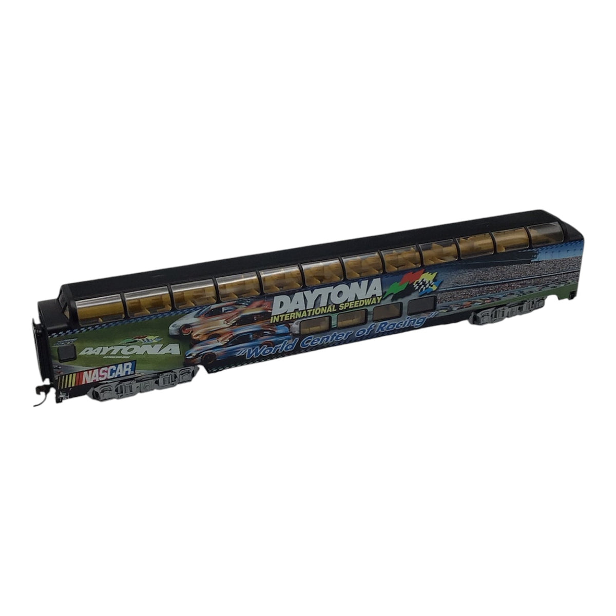 Hawthorne Village Nascar 3 Piece Train Set