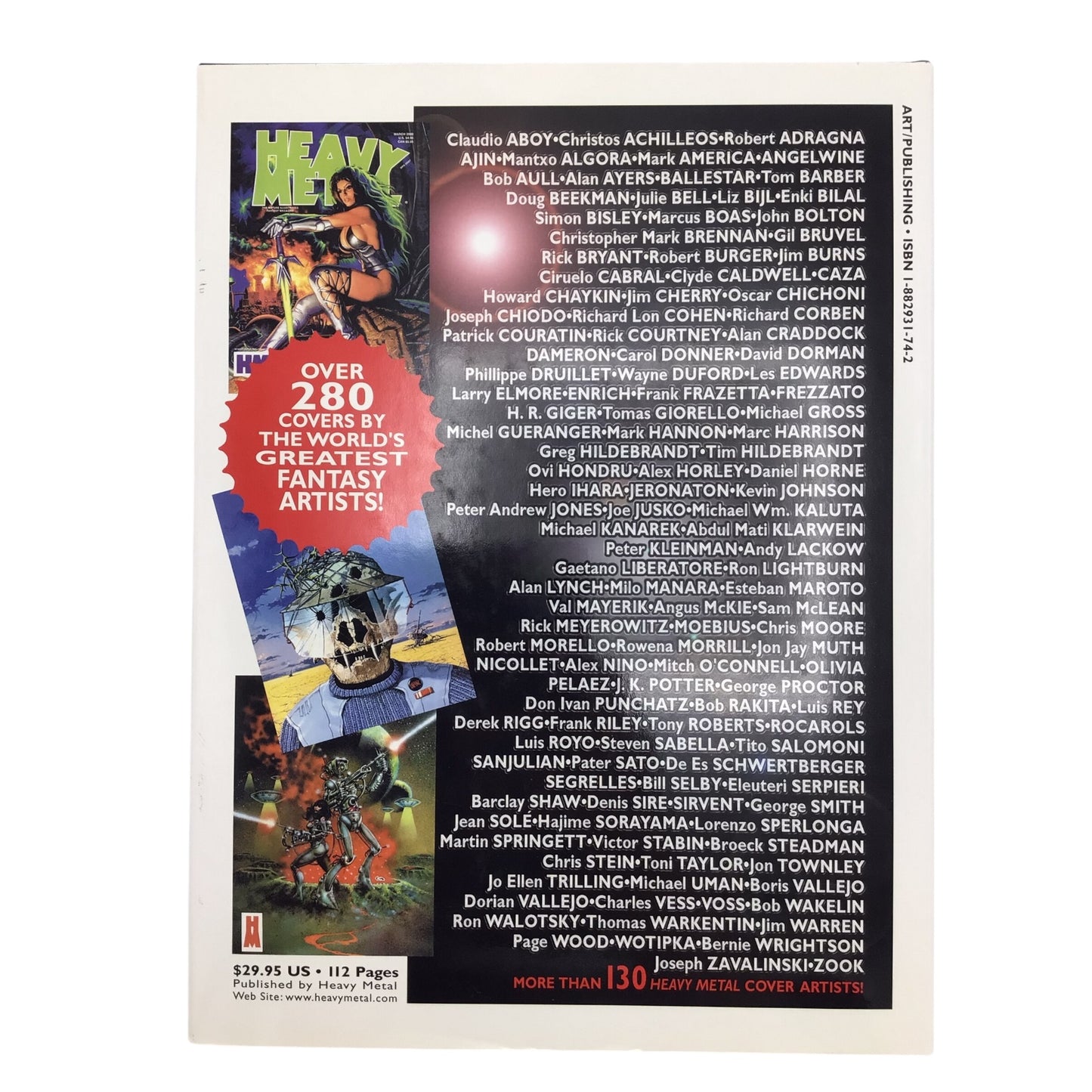Heavy Metal: 25 Years of Classic Covers Hardcover – 2002