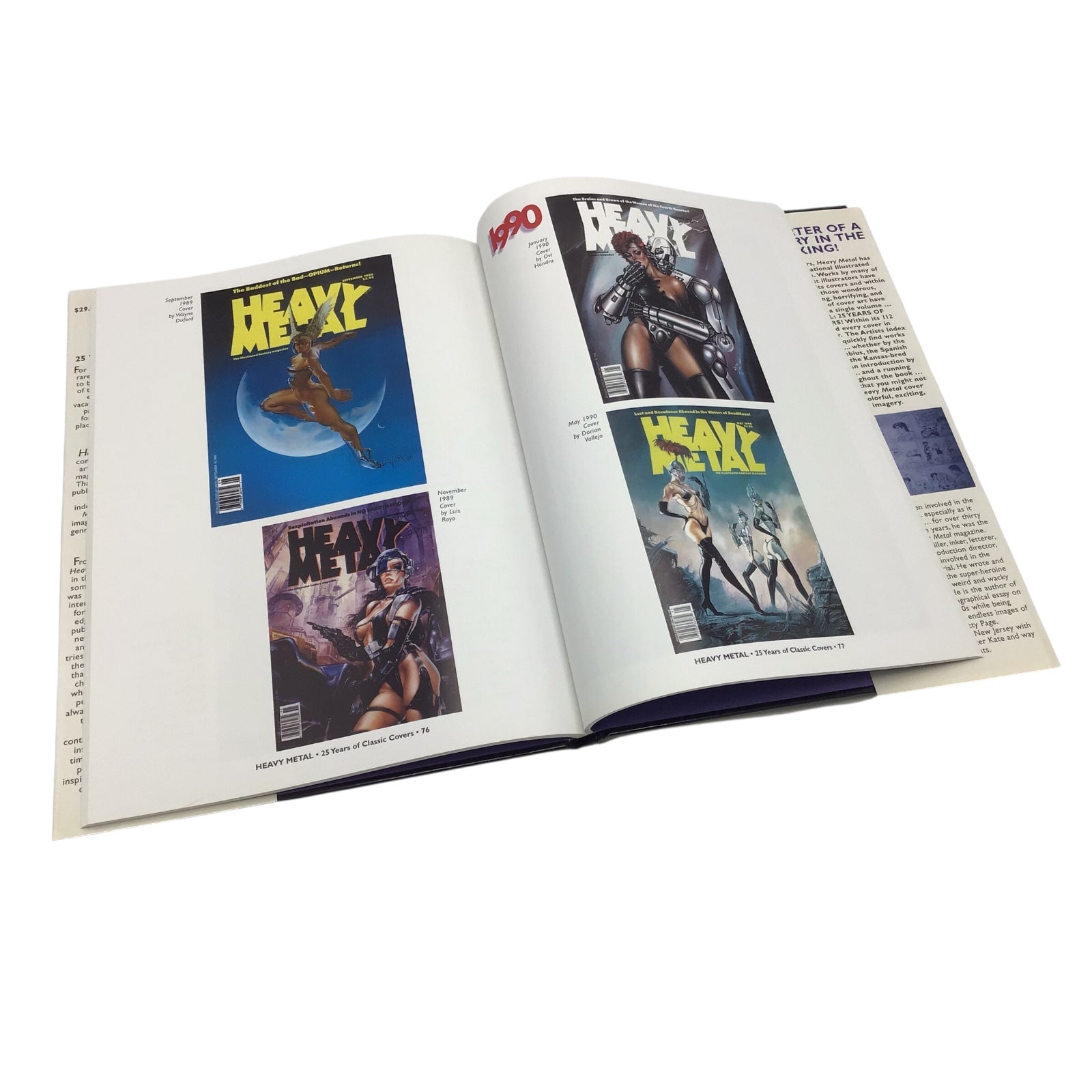 Heavy Metal: 25 Years of Classic Covers Hardcover – 2002