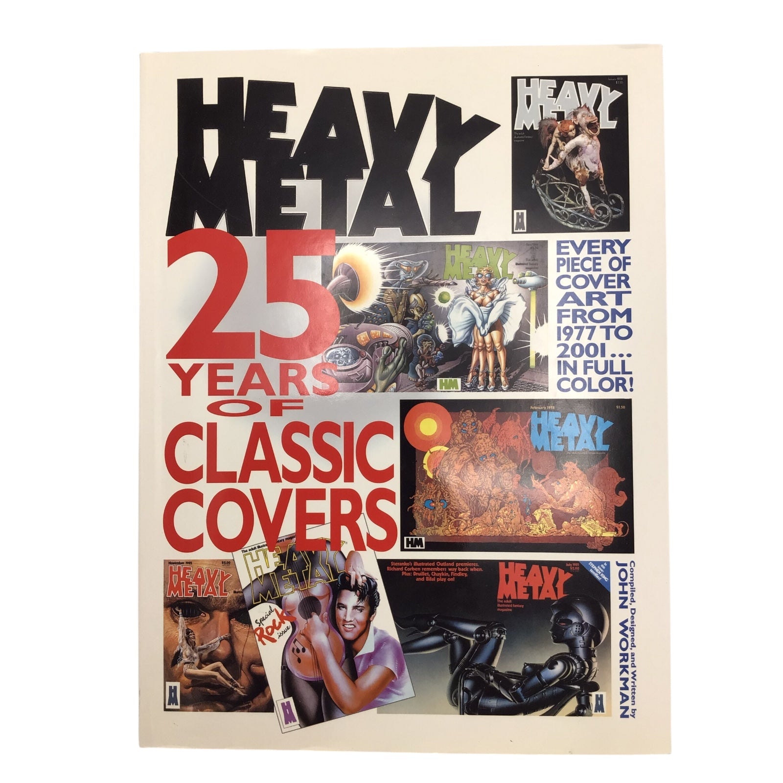 Heavy Metal: 25 Years of Classic Covers Hardcover – 2002