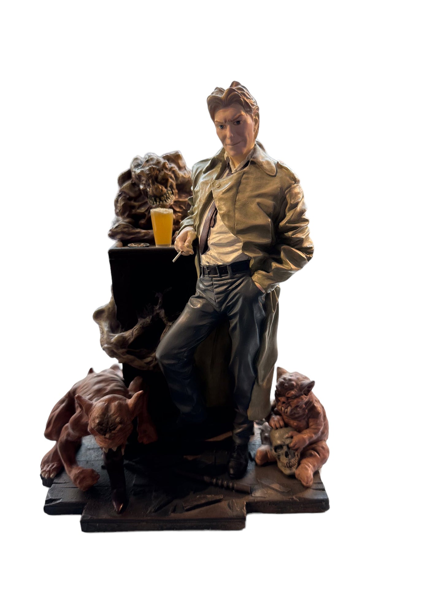 Hellblazer: John Constantine porcelain Statue - DC Direct 1998 - 1891/ 2500