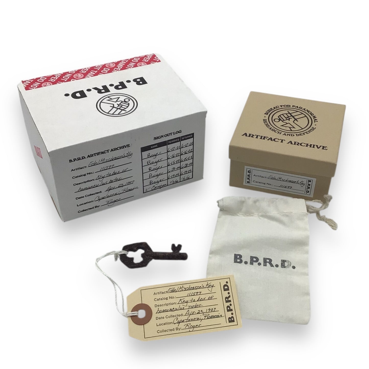 Hellboy BPRD Artifact Archive - Edel Mischrasse's Key Limited Edition 115/500