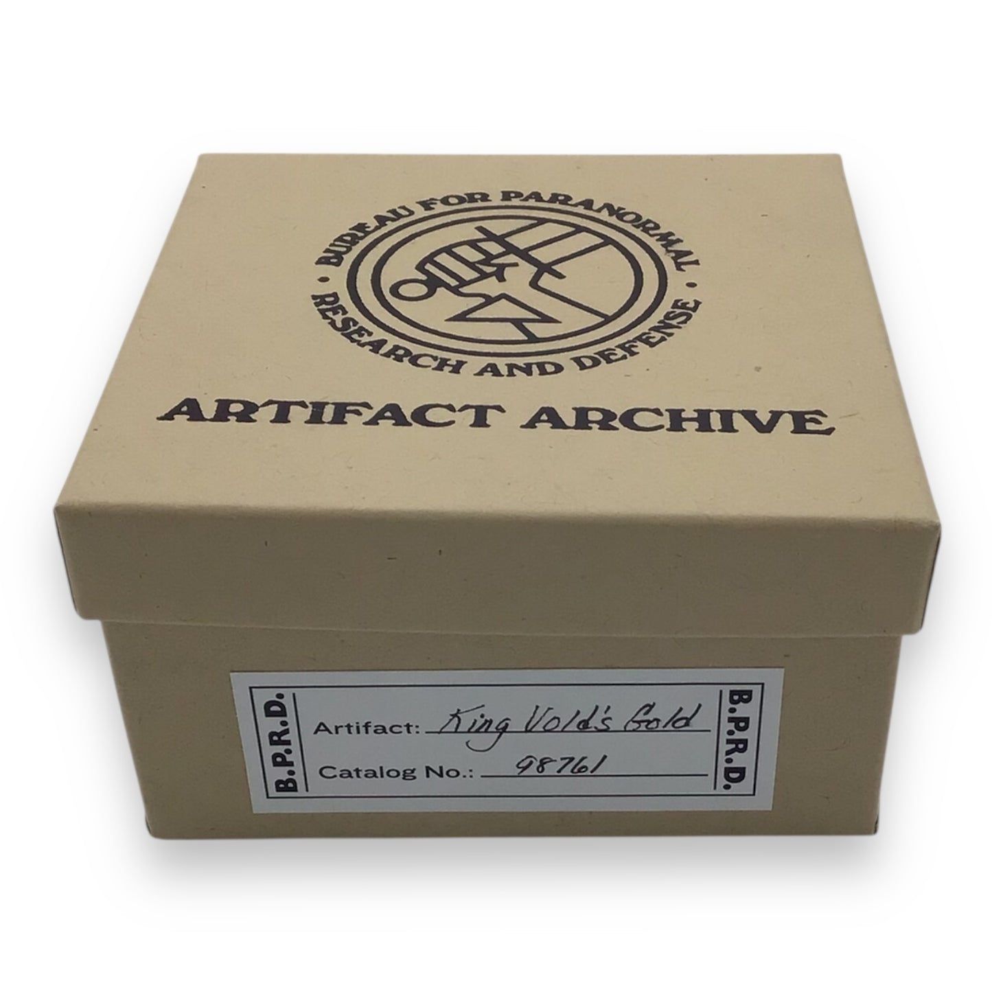 Hellboy BPRD Artifact Archive - King Vold's Gold Limited Edition 115/500