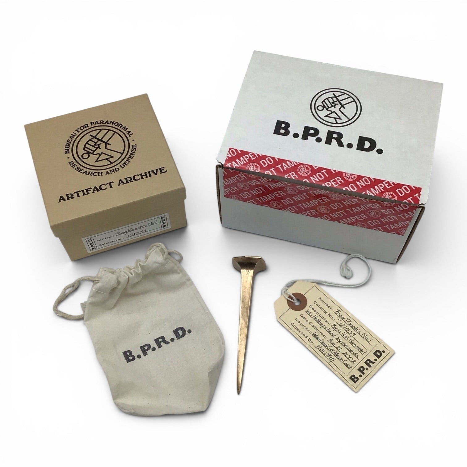 Hellboy B.P.R.D. Artifact Archive - Bog Roosh's Nail