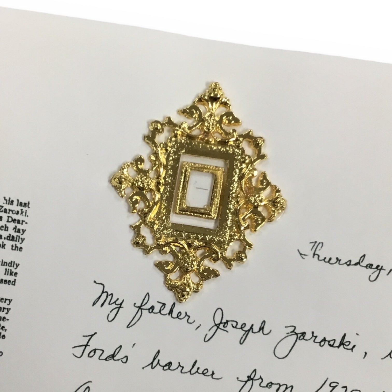 Henry Ford Hair Clipping with Certificate of Authenticity