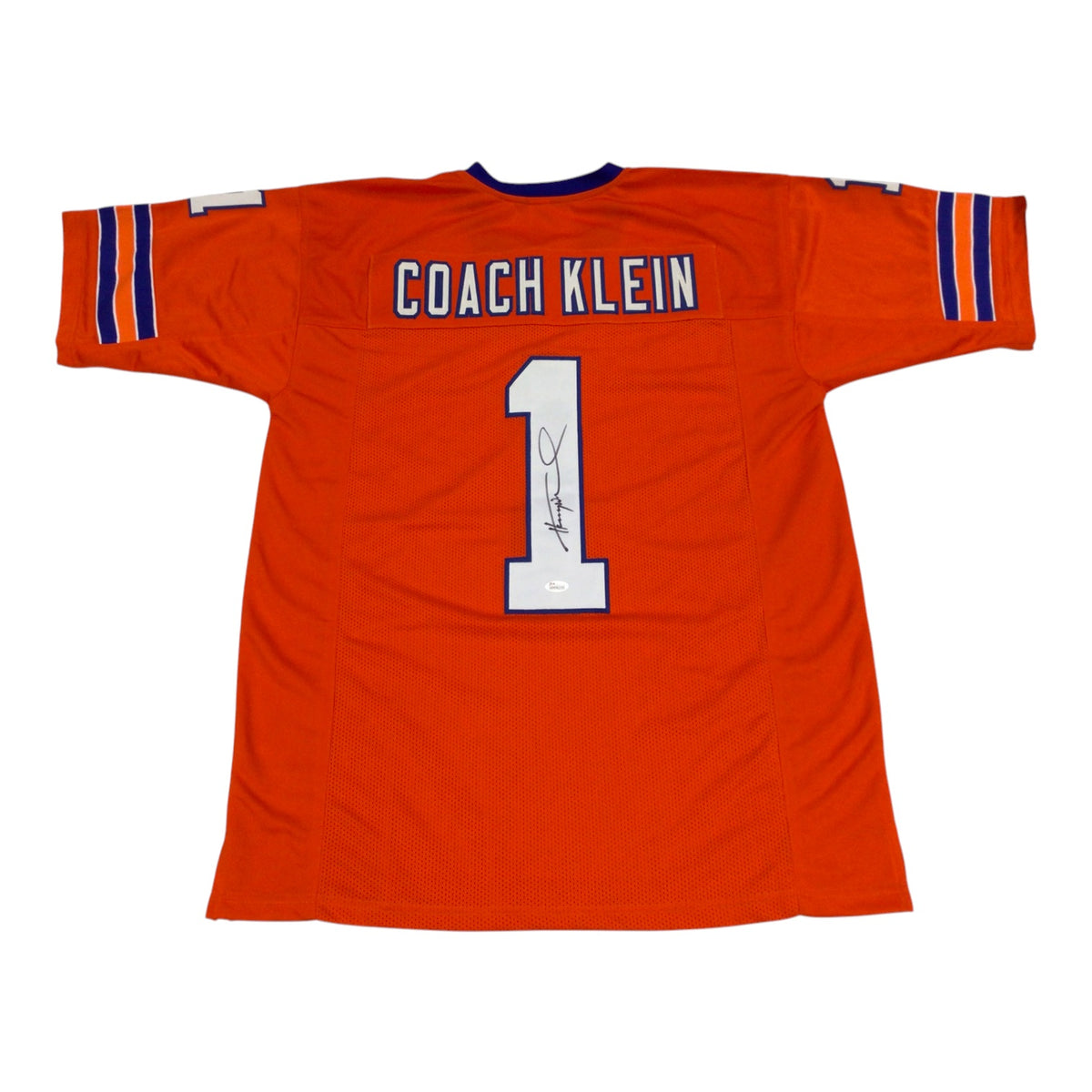 Henry Winkler Signed Coach Klein Orange Jersey XL – The Waterboy – JSA