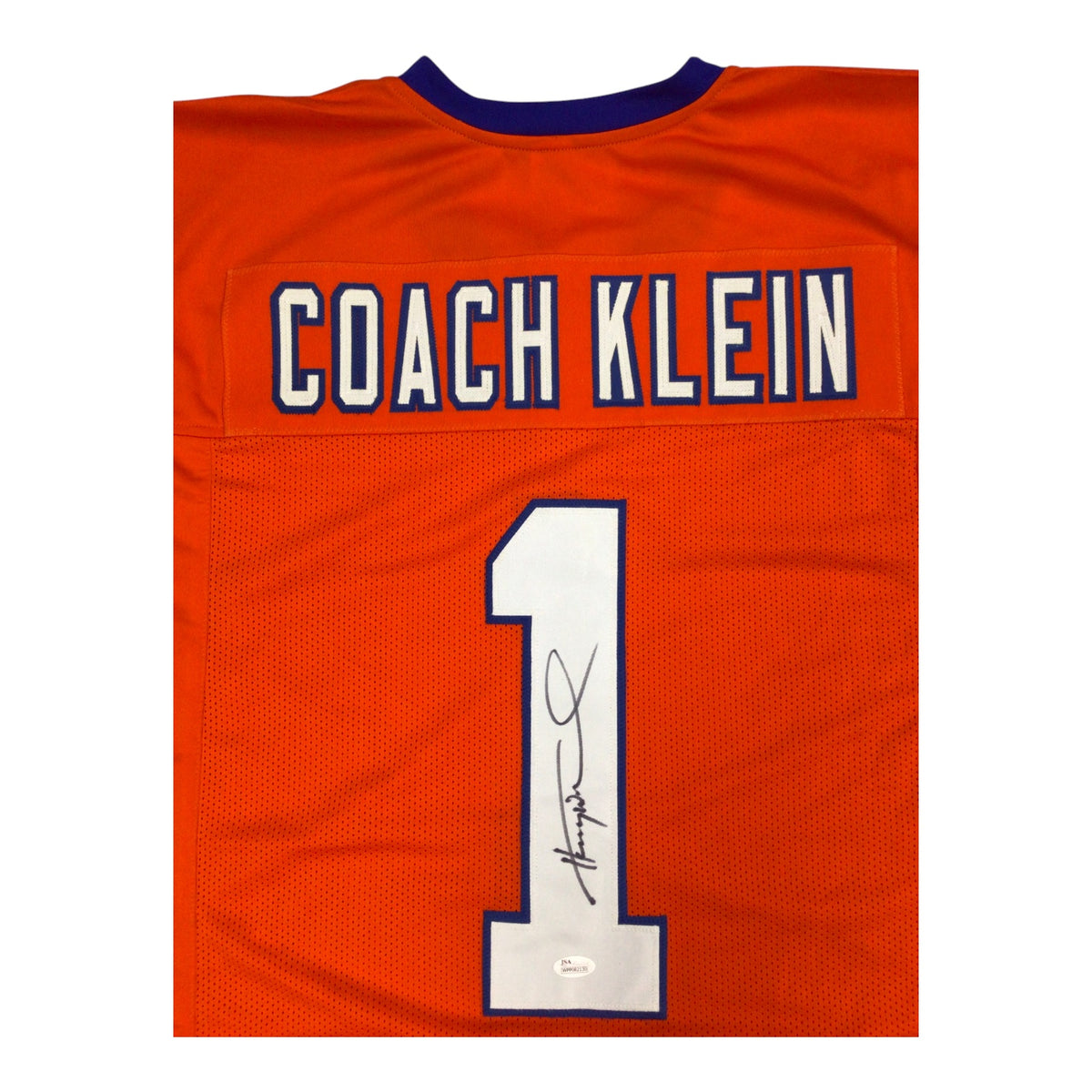 Henry Winkler Signed Coach Klein Orange Jersey XL – The Waterboy – JSA