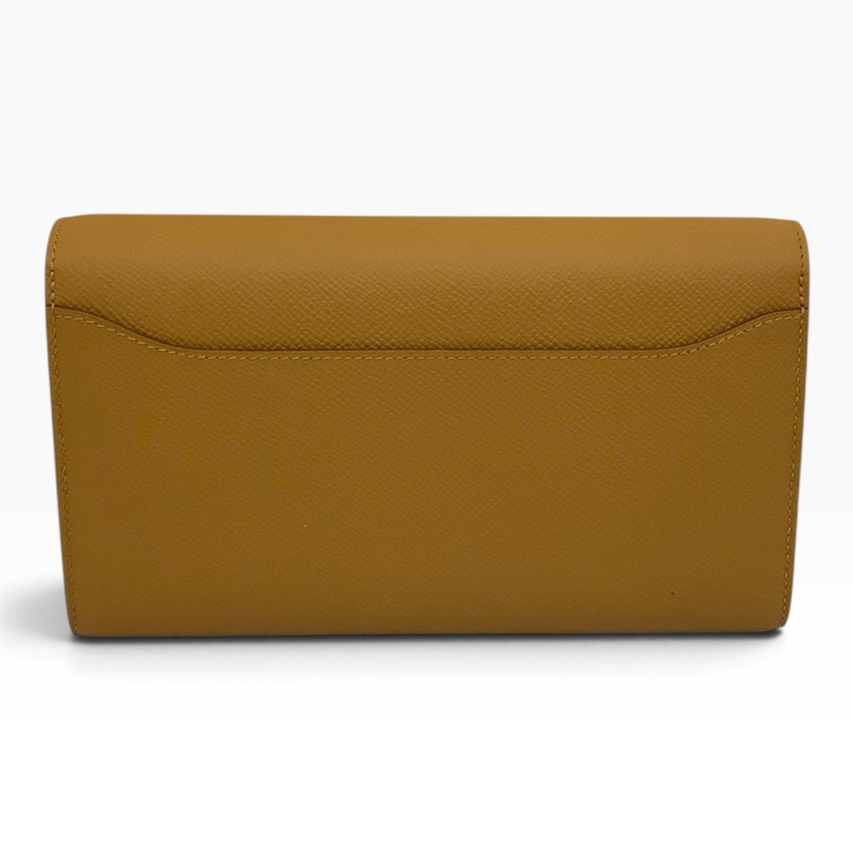 Hermès Constance Wallet To Go 2026 | Dark Yellow Epsom Calfskin | Gold Hardware | Mint Condition