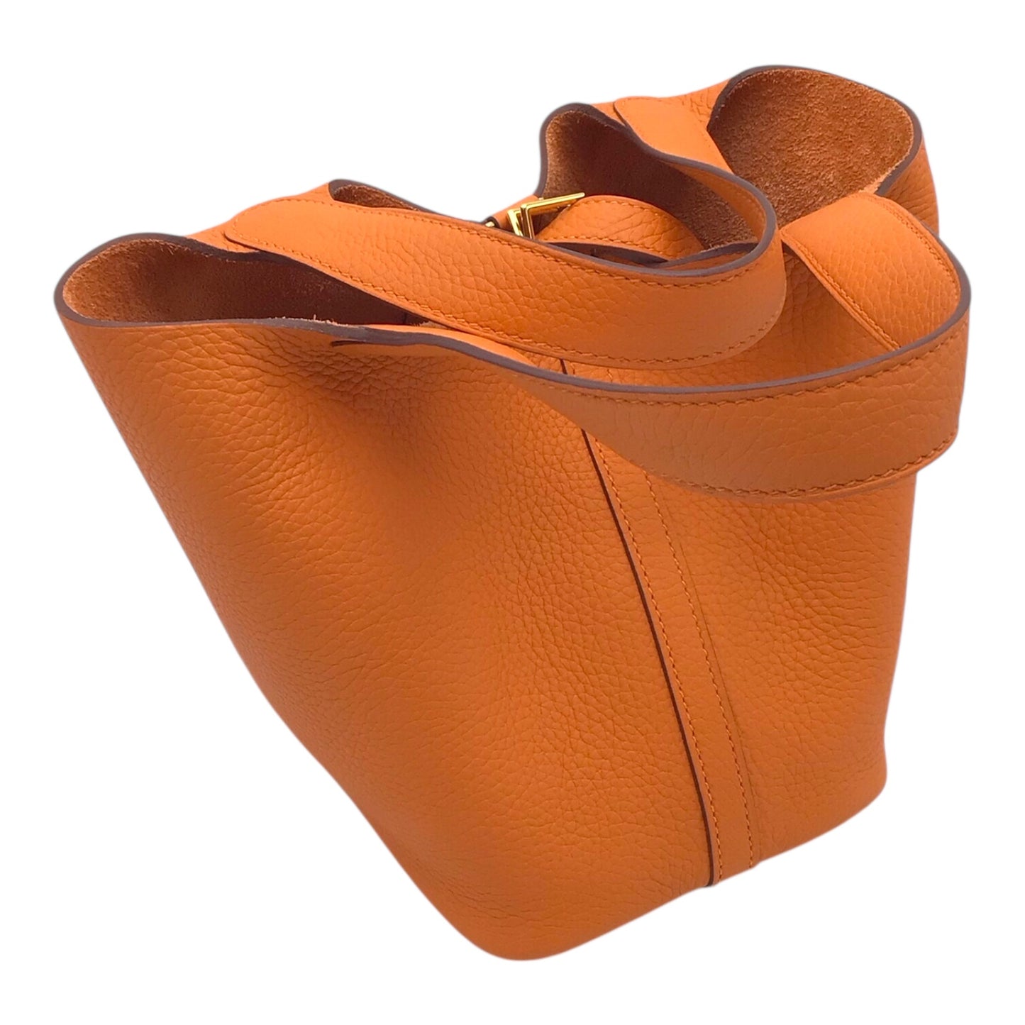 Hermès Picotin 18 in Orange Taurillon Clemence Leather – Gold Hardware, 2022, With Box, Dust Bag, Lock & Keys