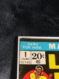 Hero for Hire #1 - Marvel 1972 - Origin & First Appearance of Luke Cage - VG+