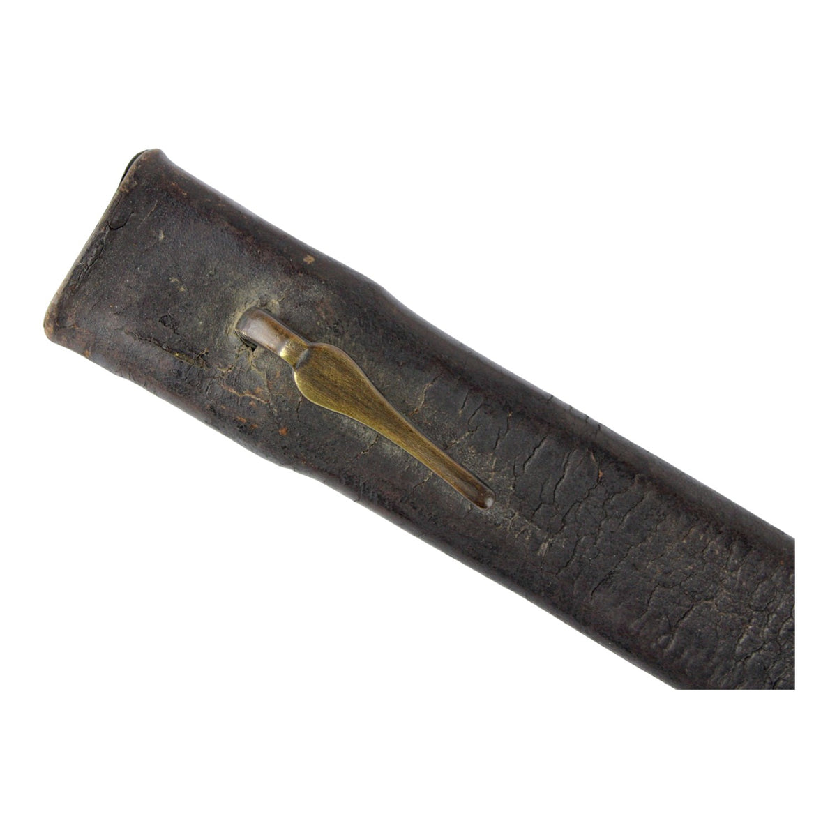 Hessian Model 1716 Hanger with Rare Original Leather Scabbard, Revolutionary War Era