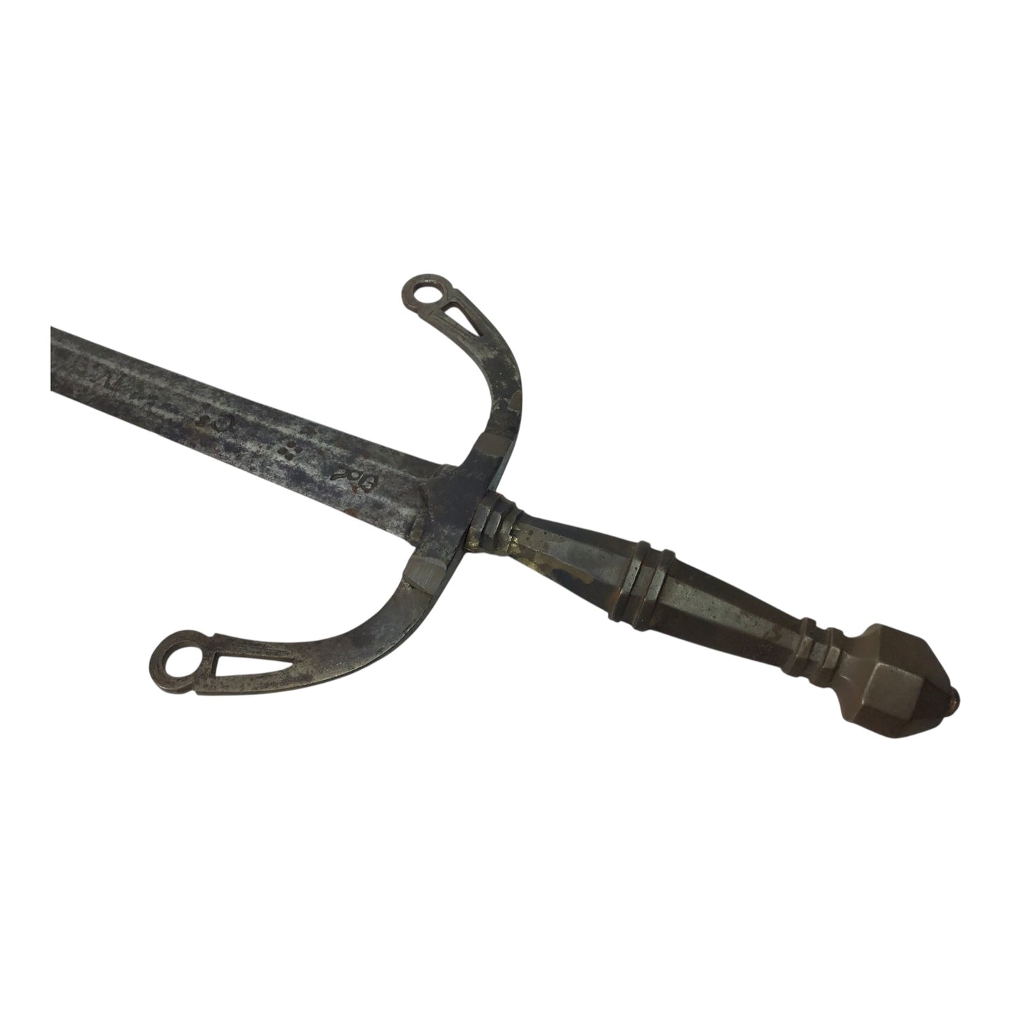 Highly Marked Spanish Sword Dated 1792 with Extensive Blade Inscriptions