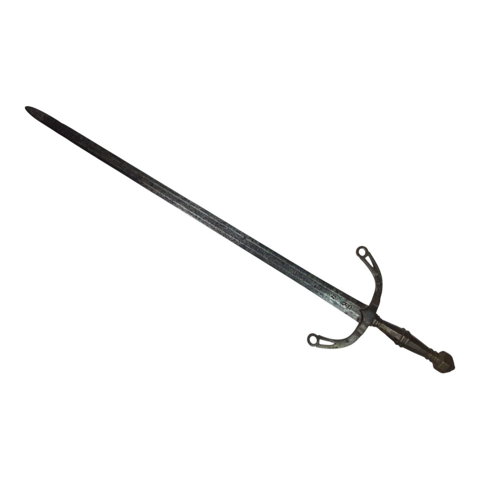 Highly Marked Spanish Sword Dated 1792 with Extensive Blade Inscriptions