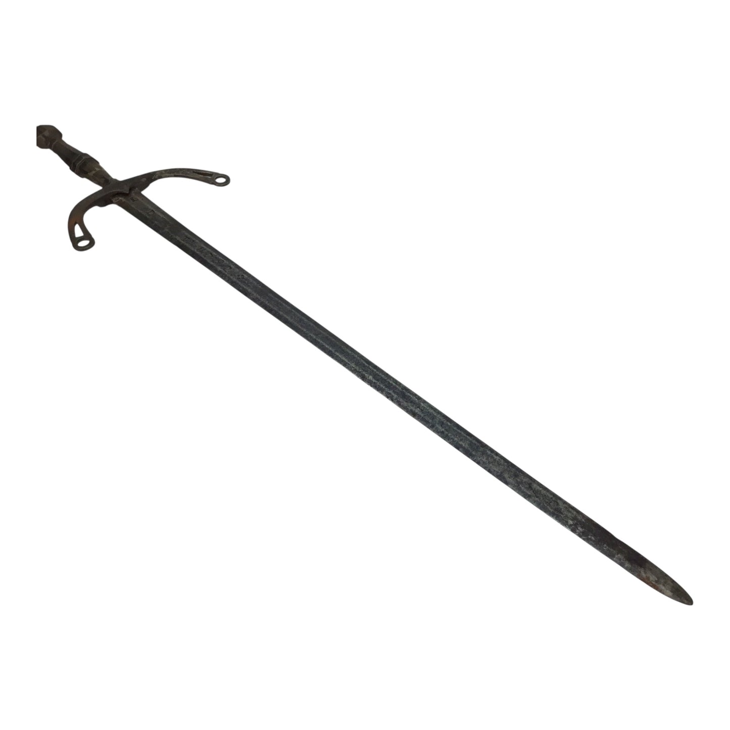 Highly Marked Spanish Sword Dated 1792 with Extensive Blade Inscriptions