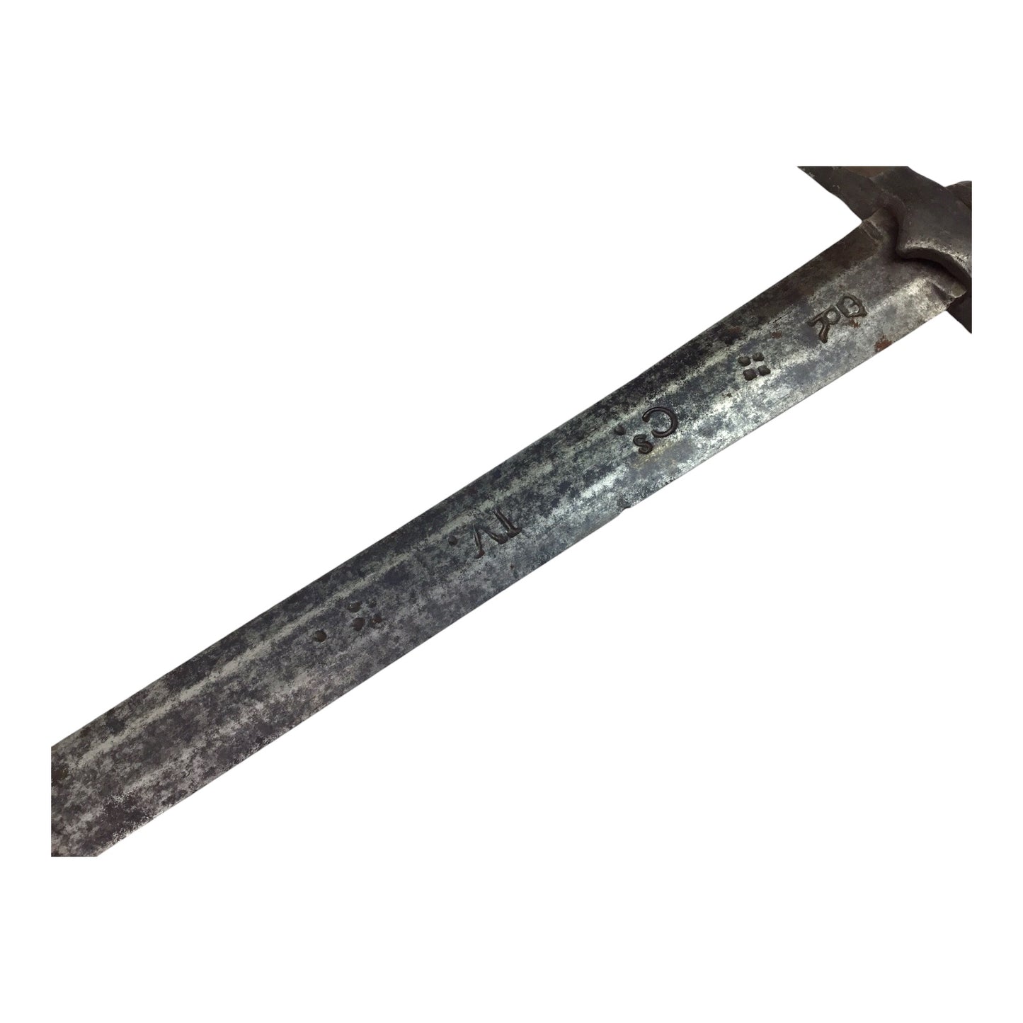 Highly Marked Spanish Sword Dated 1792 with Extensive Blade Inscriptions