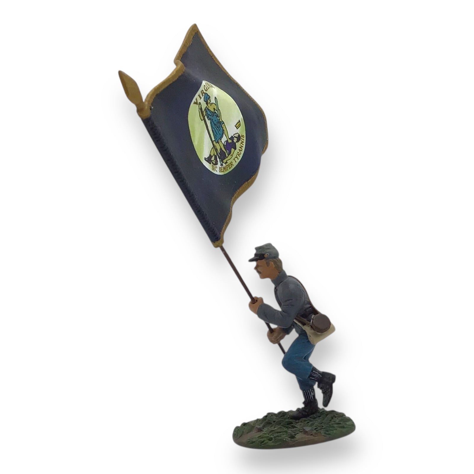 History Works ACW18609 Confederate Virginia Flagbearer 1/30 Scale Metal Figure