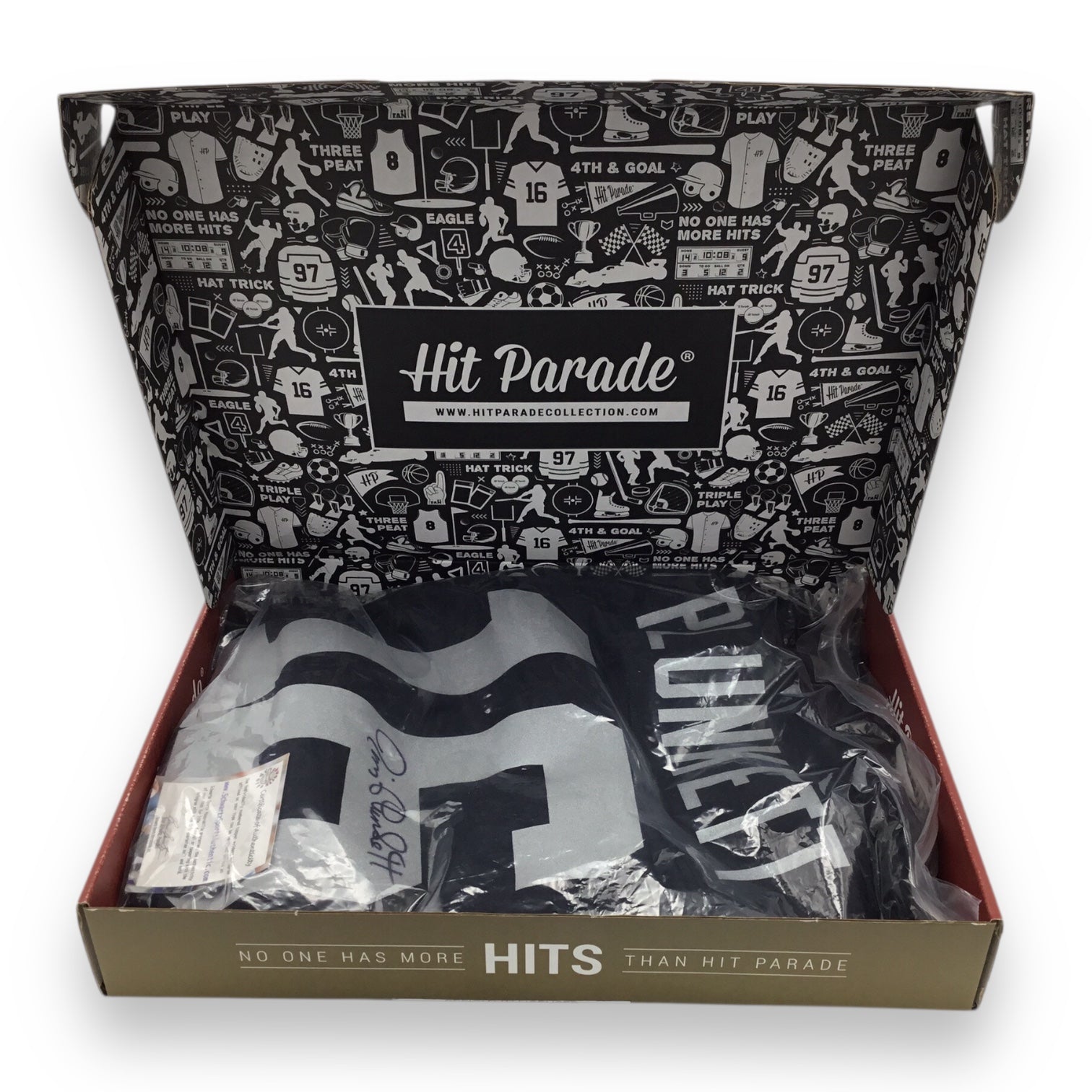 Hit Parade Autographed Football Jersey - Jim Plunkett