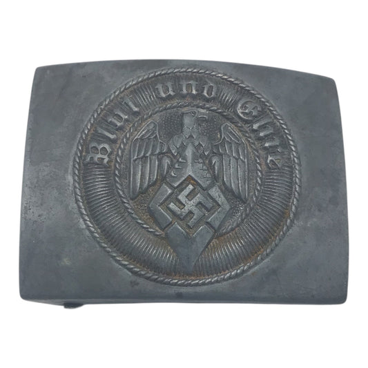 Hitler Youth (HJ) Belt Buckle RZM 4/44 by Paul Kramer & Co.