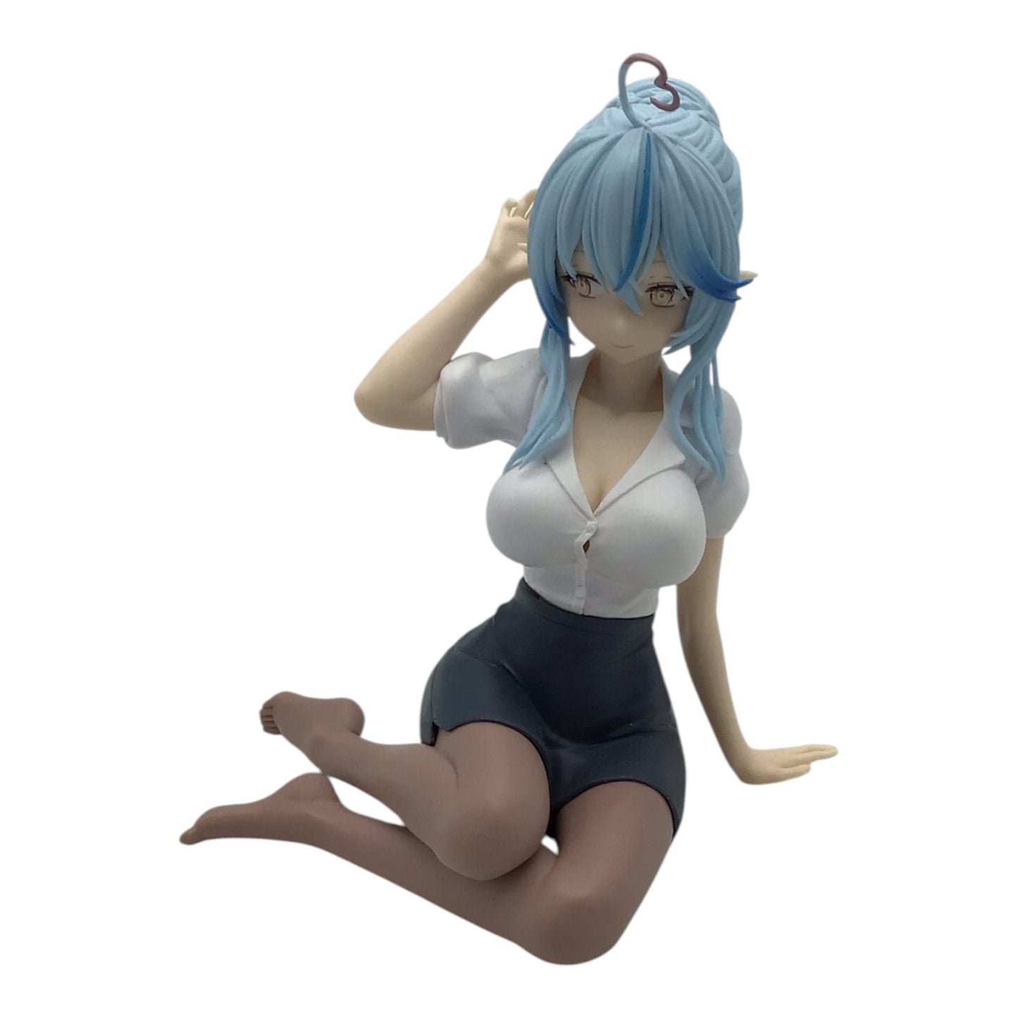 Hololive Lamy Yukihana Relax Time Figure Office Style Ver.