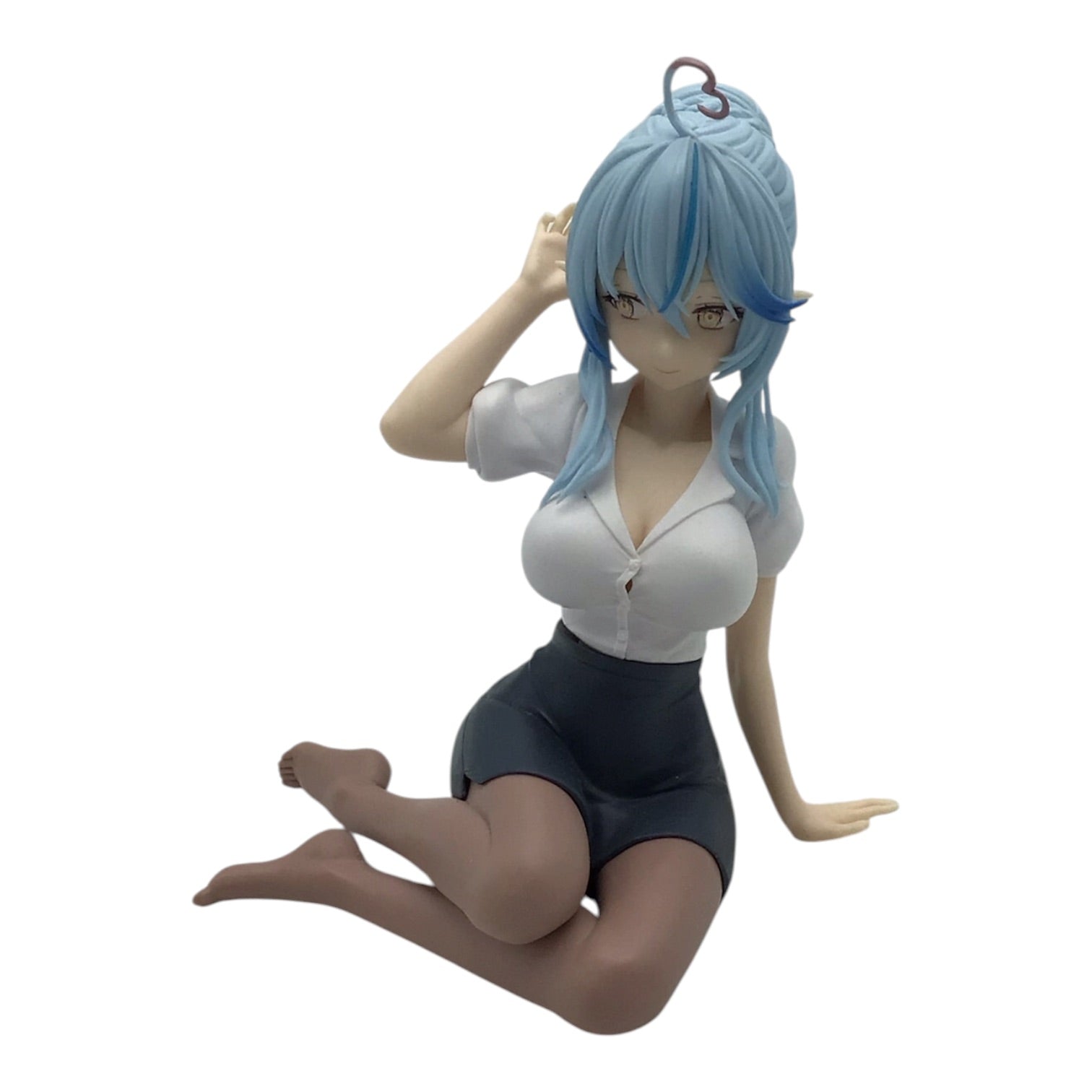 Hololive Lamy Yukihana Relax Time Figure Office Style Ver.