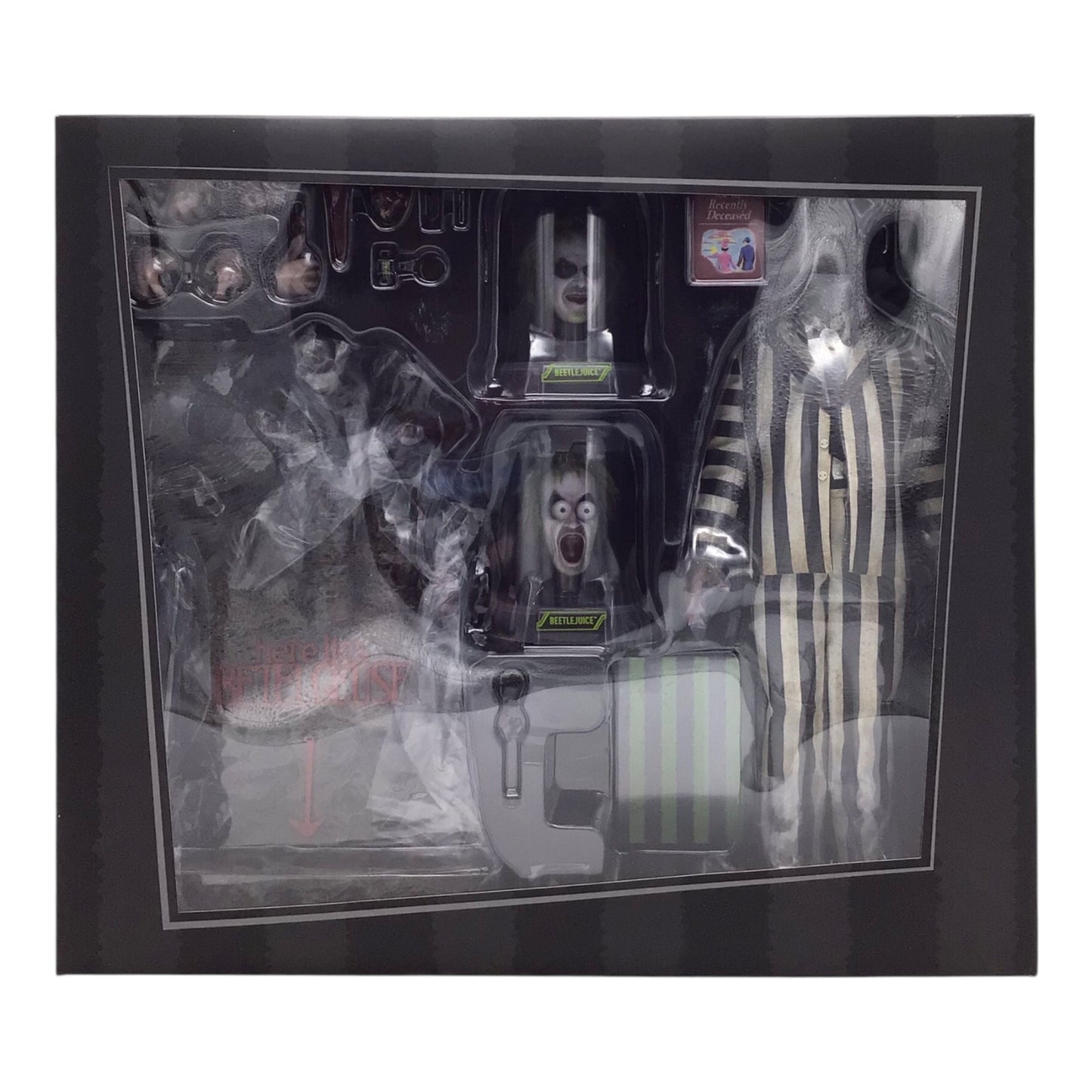 Hot Toys Beetlejuice Beetlejuice 1/6 Scale Collectible Figure MMS767 – New Sealed