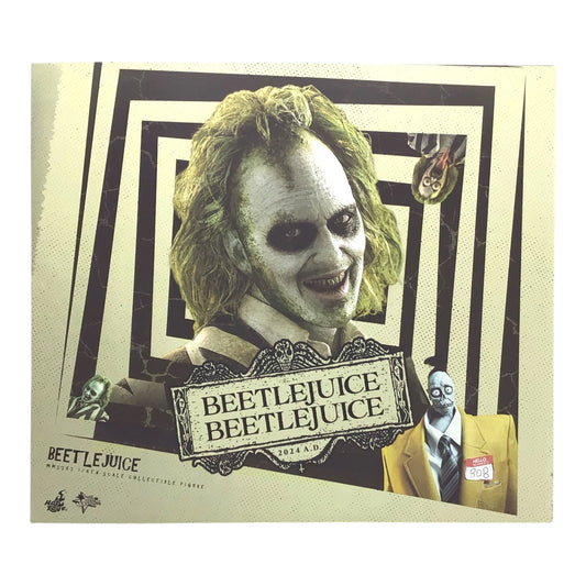 Hot Toys Beetlejuice Beetlejuice 1/6 Scale Collectible Figure MMS767 – New Sealed
