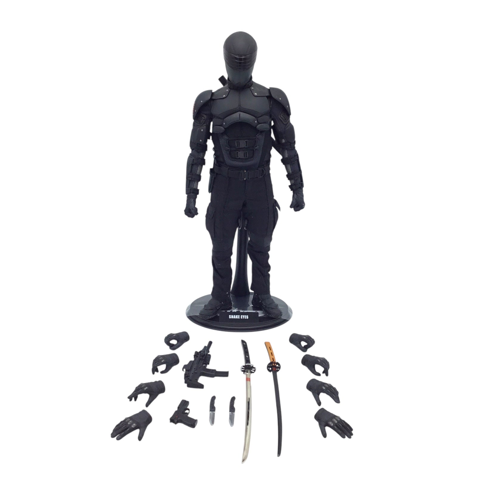 Hot Toys G.I Joe Retaliation Snake Eyes 1/6 Scale Figure