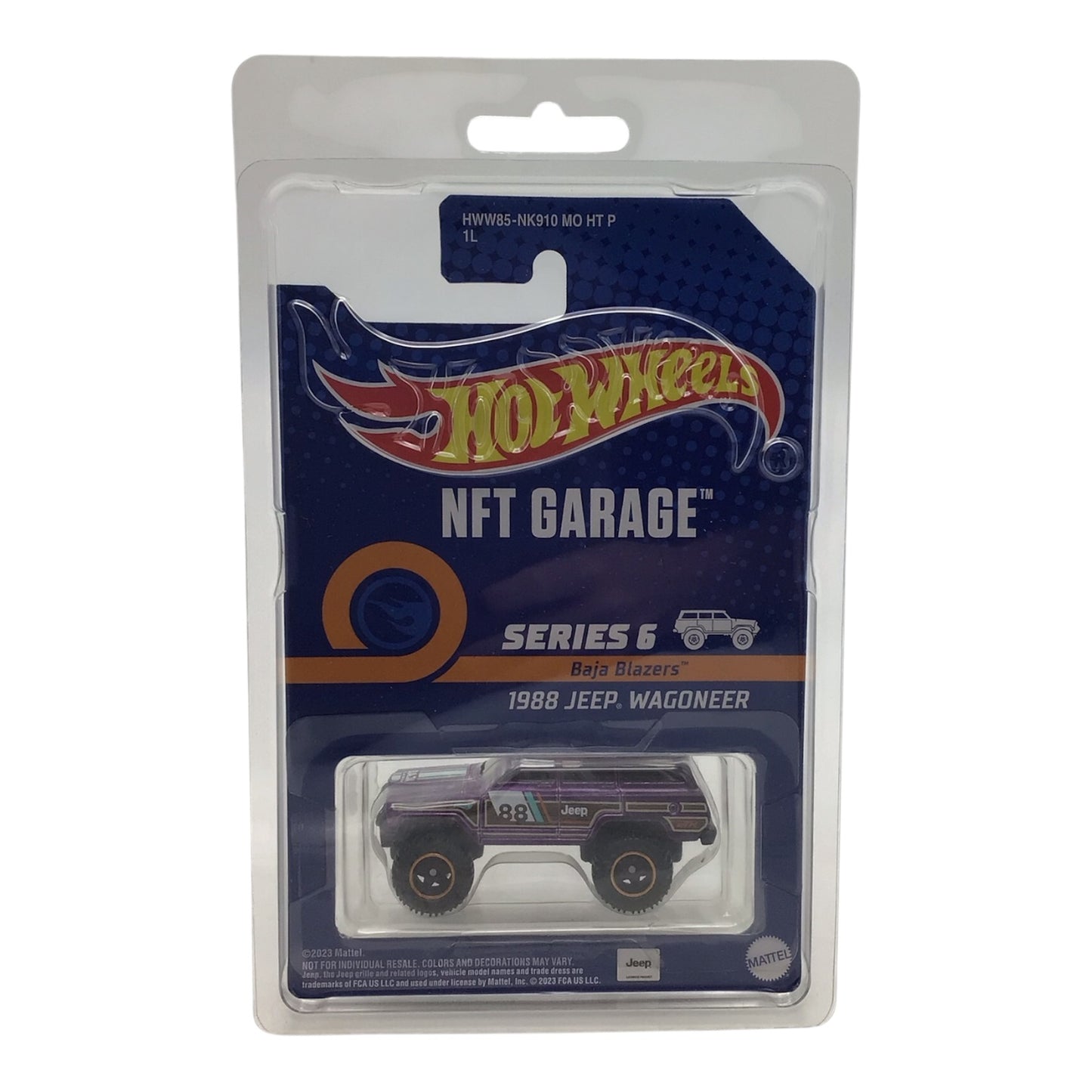 Hot Wheels NFT Garage Series 6 - 1988 Jeep Wagoneer