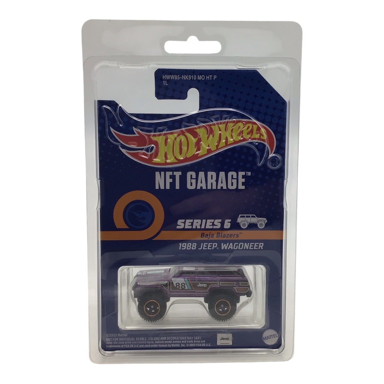 Hot Wheels NFT Garage Series 6 - 1988 Jeep Wagoneer
