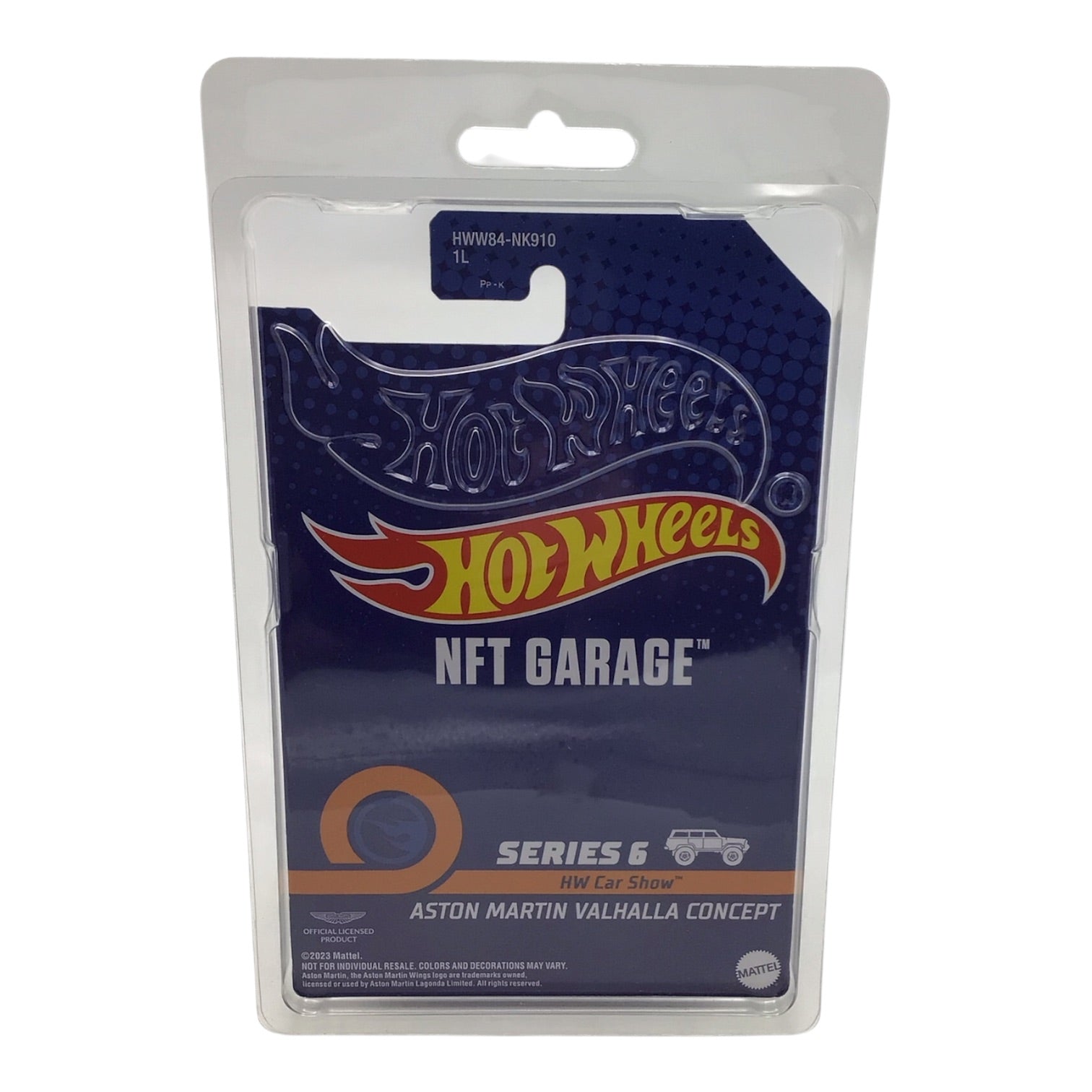 Hot Wheels NFT Garage Series 6 - Aston Martin Valhalla Concept