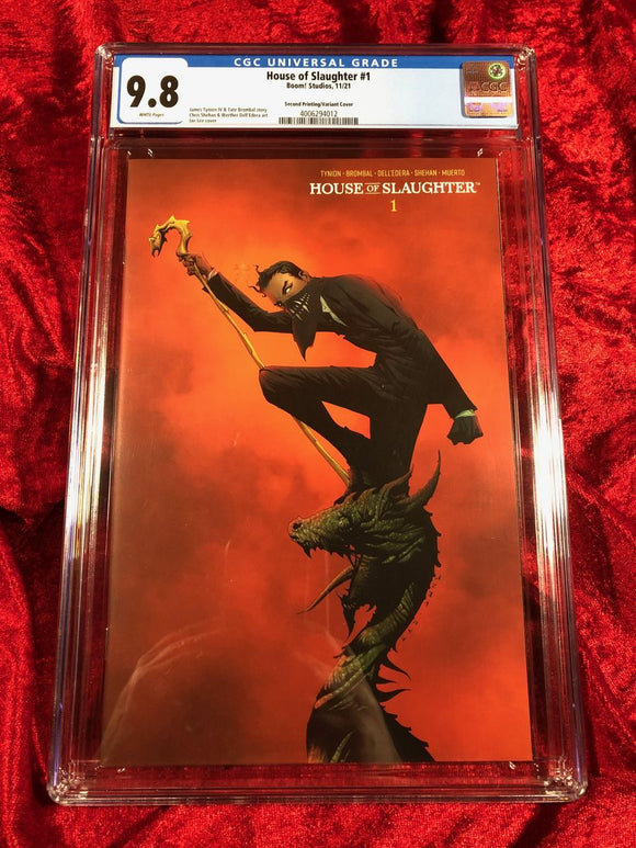House of Slaughter #1 (2nd Print Variant) - CGC 9.8 - Boom! 2021