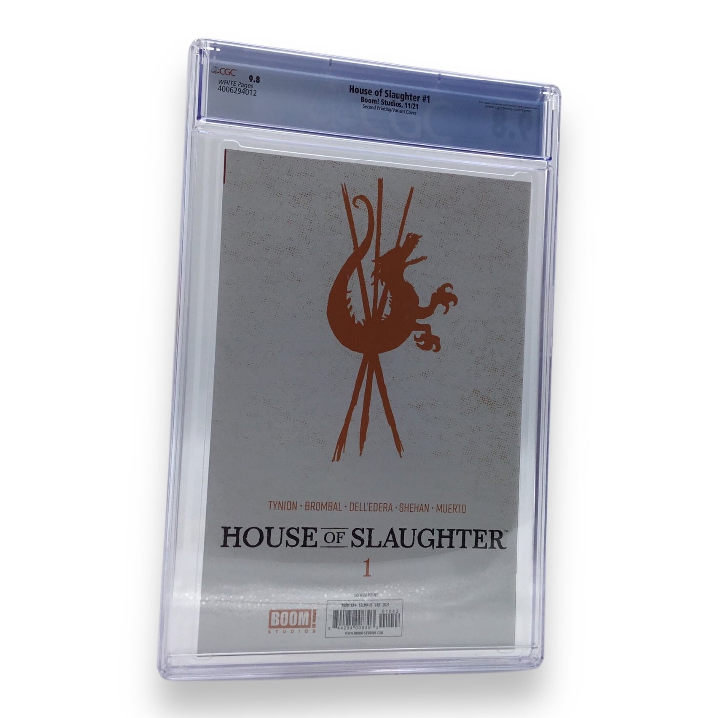 House of Slaughter #1 (2nd Print Variant) CGC 9.8 - Boom! Studios 2021