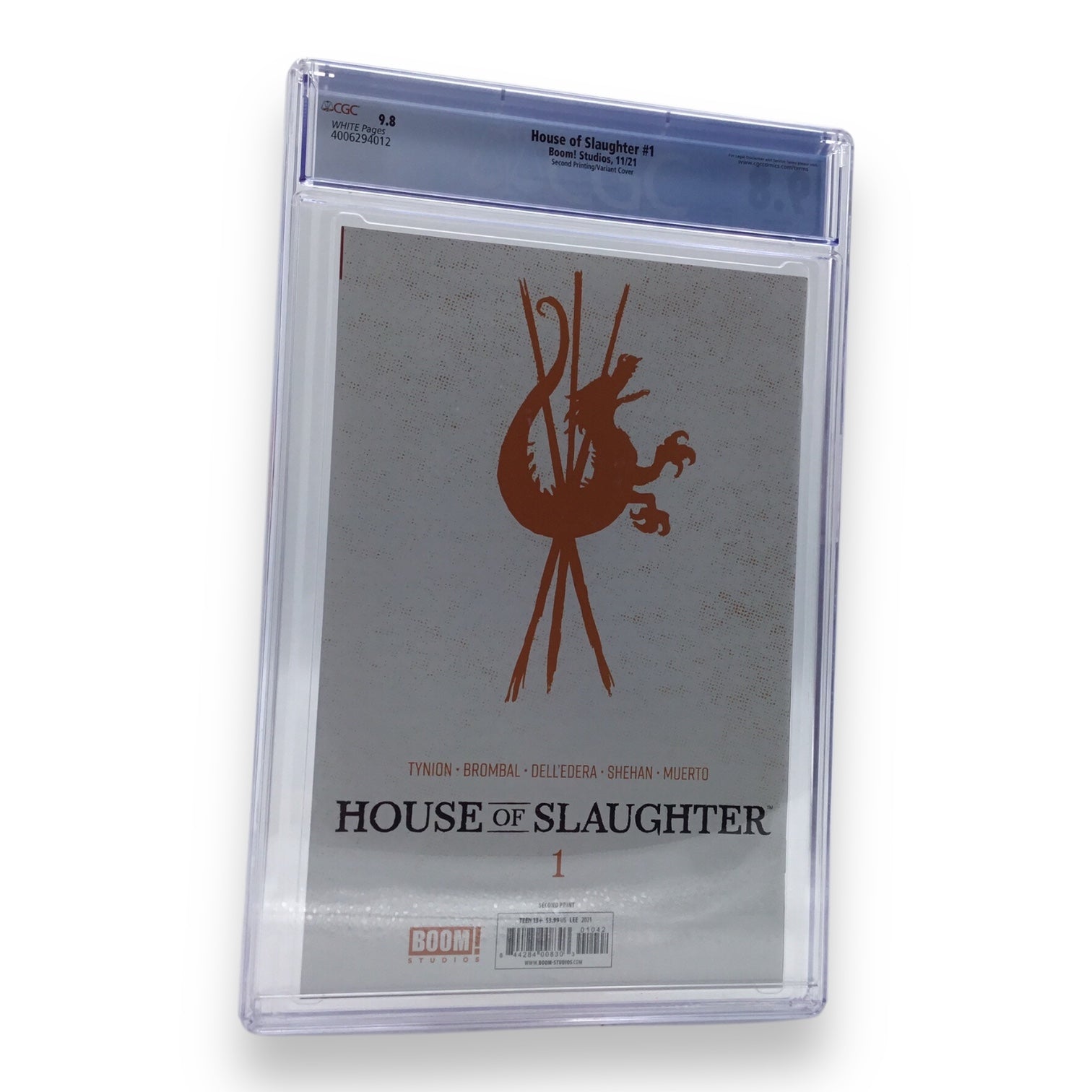 House of Slaughter #1 (2nd Print Variant) CGC 9.8 - Boom! Studios 2021