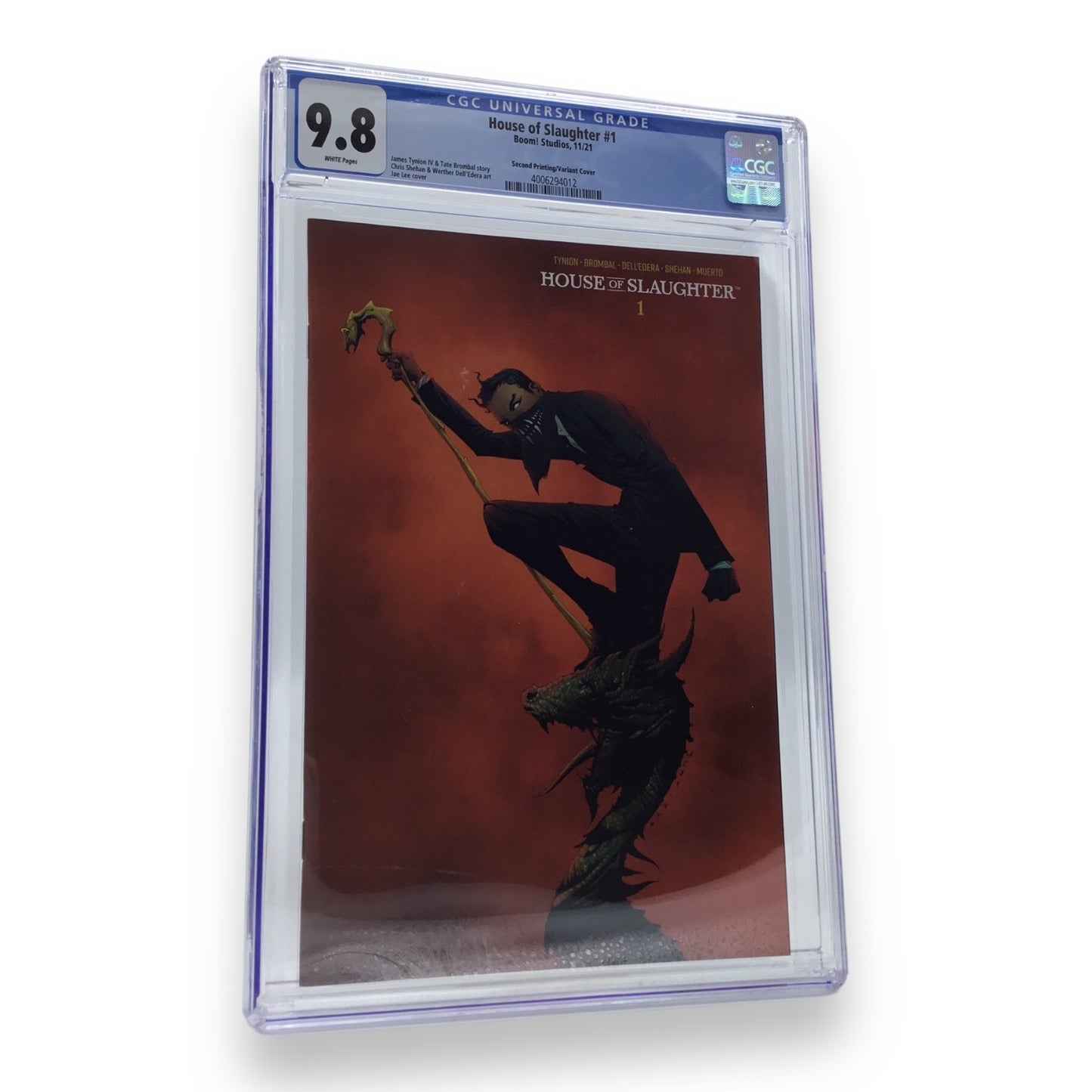 House of Slaughter #1 (2nd Print Variant) CGC 9.8 - Boom! Studios 2021