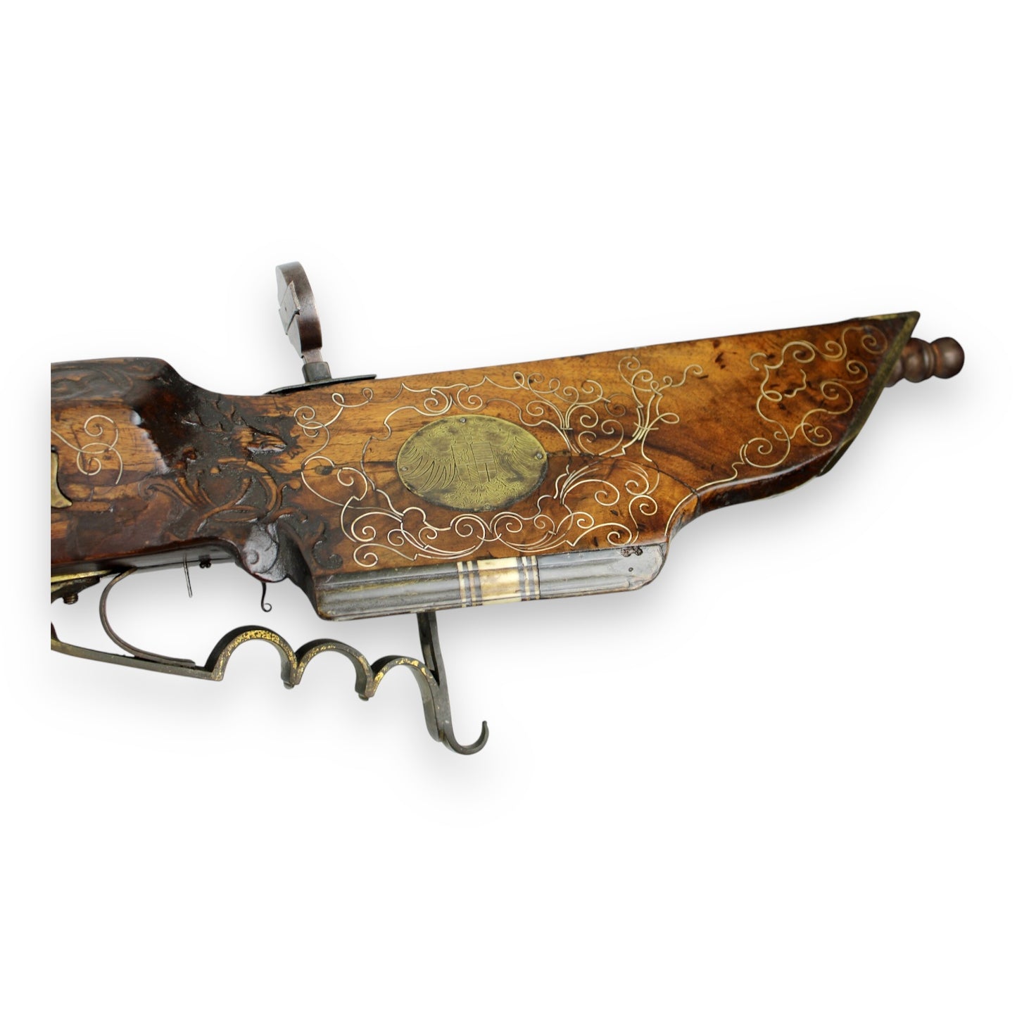 Huge Rare Kliener .62 Caliber 16th c.e Wheel-lock Rifle Converted to Flintlock