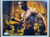 Hugh Jackman Autographed 8x10" Photo in 16x18" Frame JSA COA