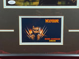 Hugh Jackman Autographed 8x10" Photo in 16x18" Frame JSA COA