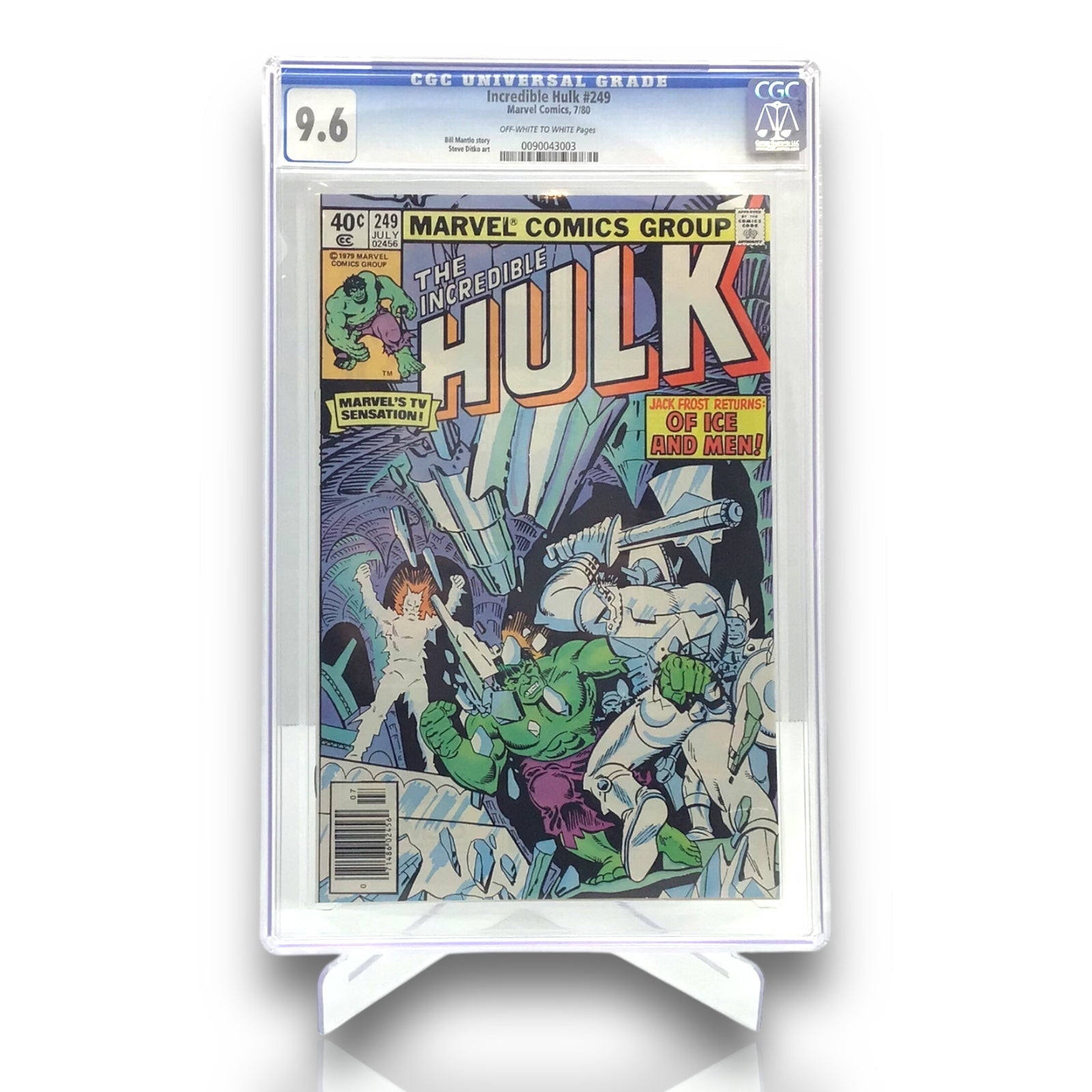 Hulk #249 CGC 9.6 – High-Grade Marvel Classic – 1980s Issue