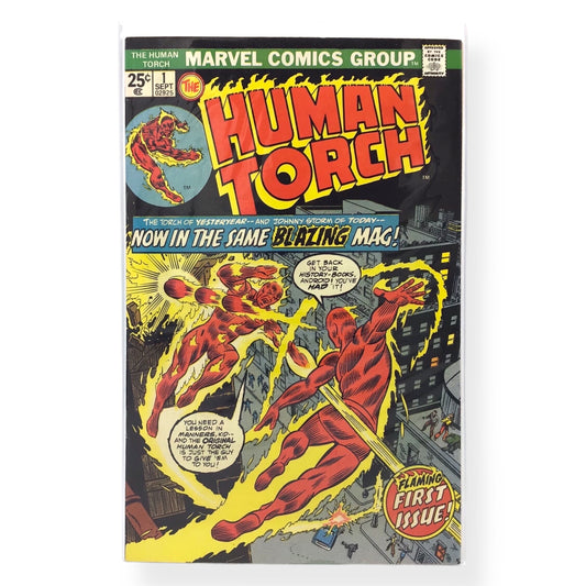 Human Torch #1 (Sept 1974) | Marvel Comics | "Flaming First Issue" | VG