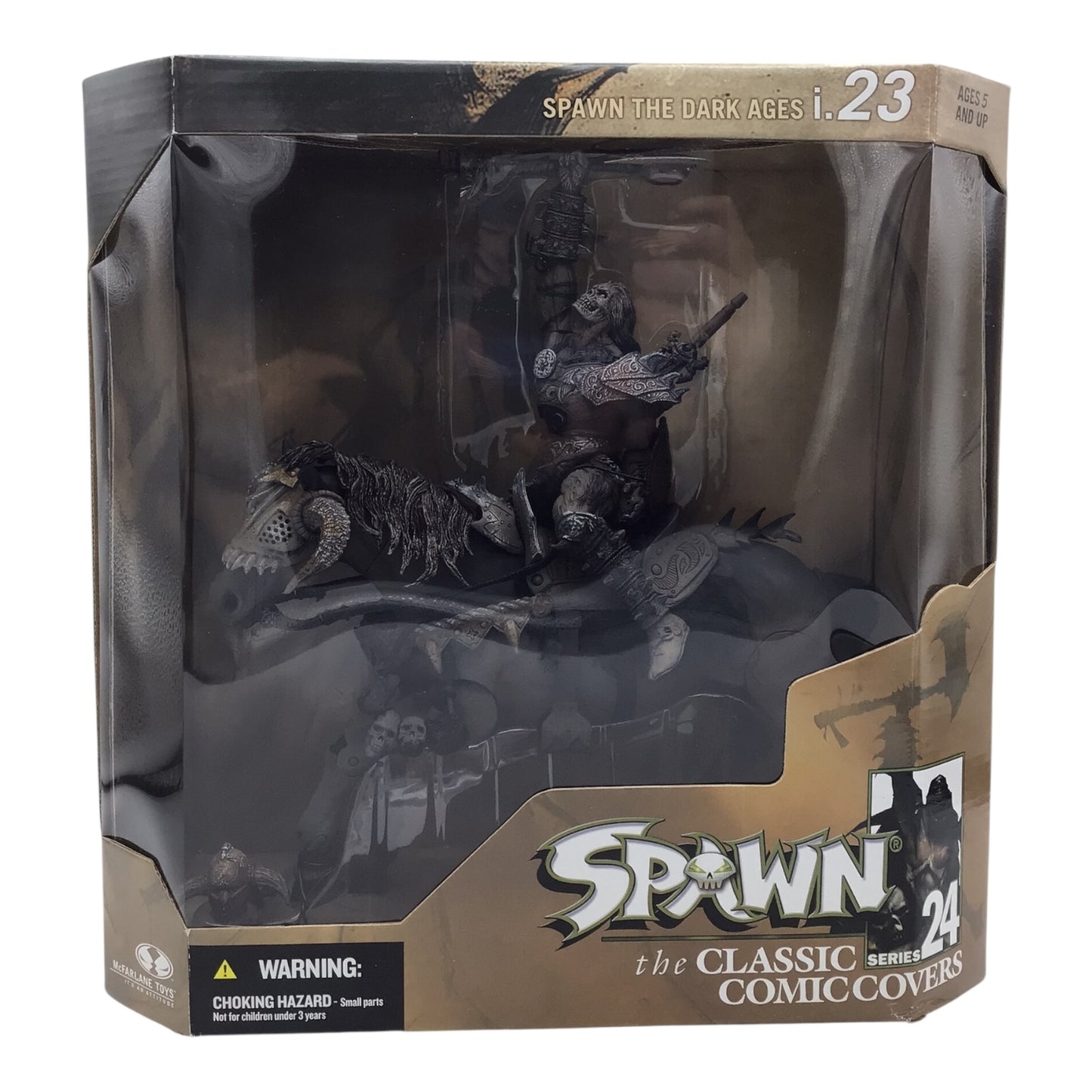 McFarlane Toys Spawn: The Dark Ages #23 Classic Covers 24-Inch Action Figure – Sealed in Box