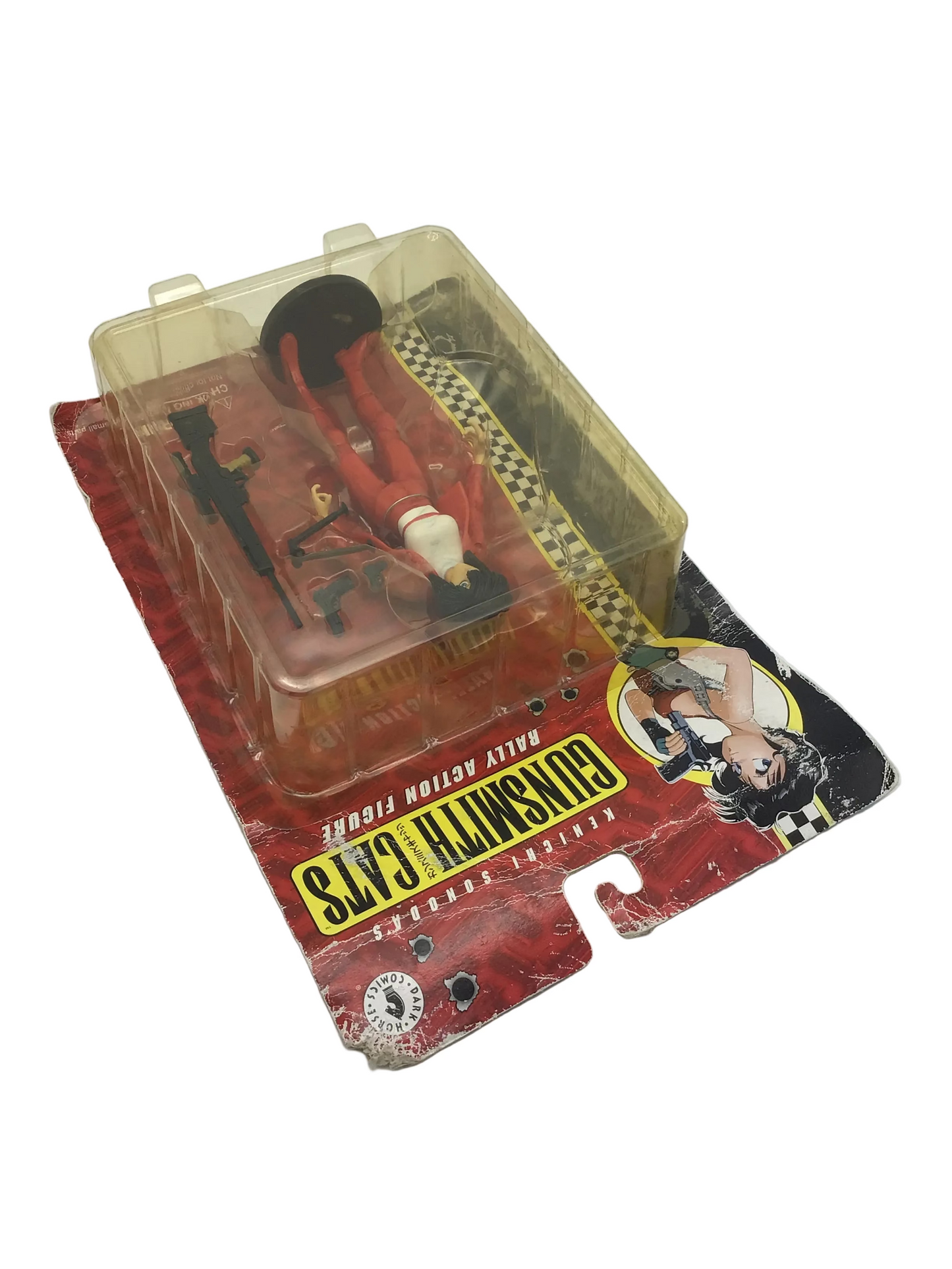 Dark Horse Comics Gunsmith Cats Rally Vincent Action Figure (2001) – Sealed on Card