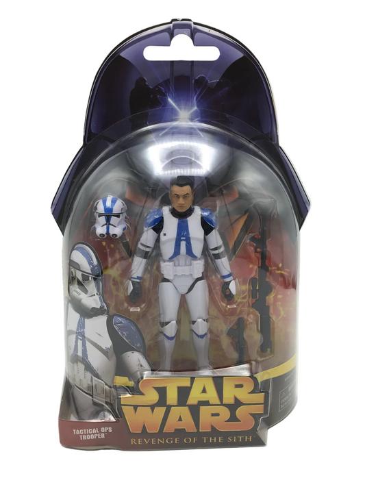 Hasbro Star Wars Revenge of the Sith Tactical Ops Trooper Black Series Figure – 20th Anniversary Edition