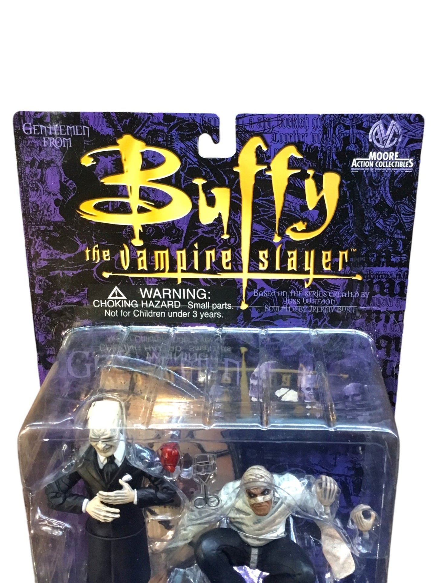 2001 BUFFY THE VAMPIRE SLAYER GENTLEMEN RARE & RETIRED UNOPENED!