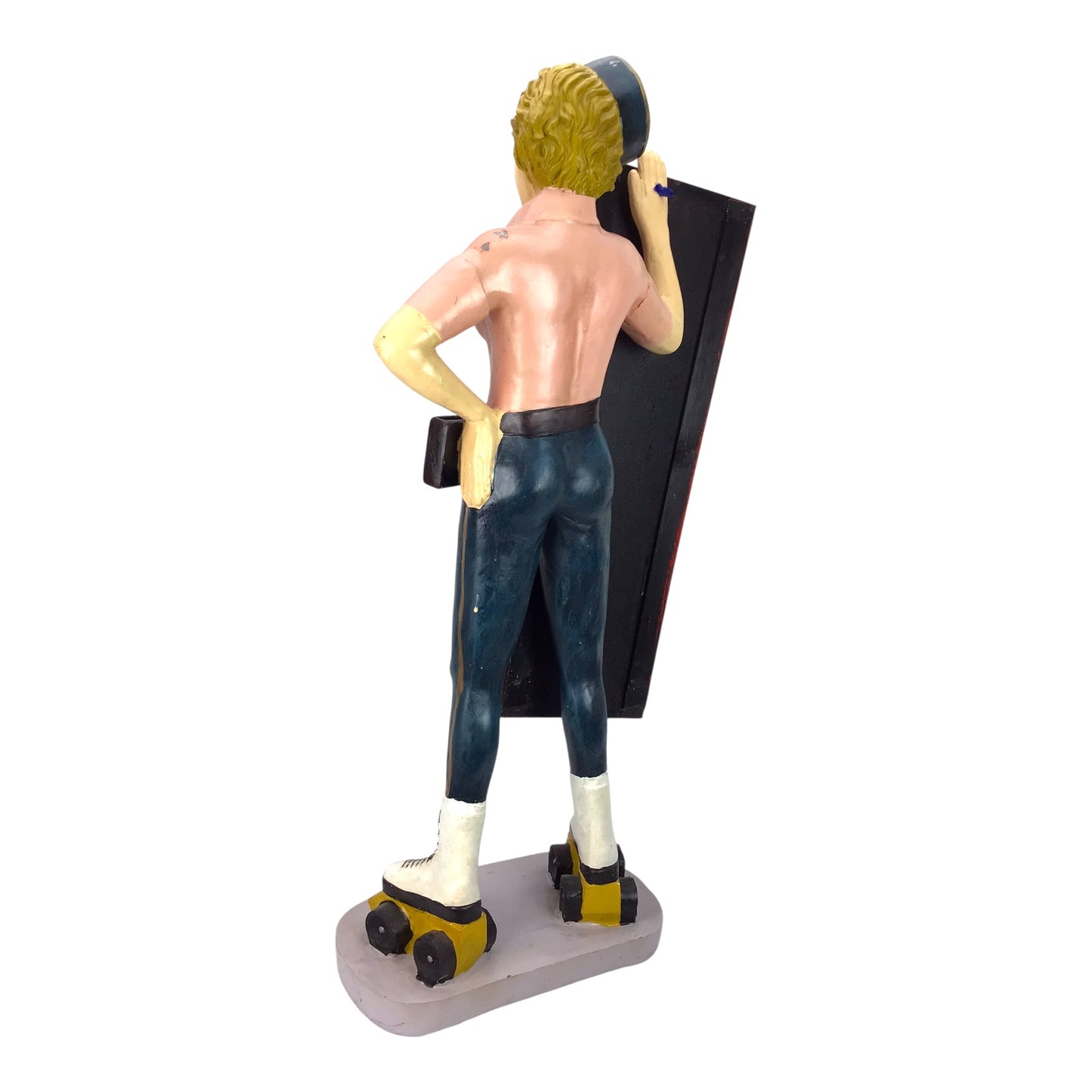 Hand Made Vintage Wooden Car Hop Waitress Menu Holder