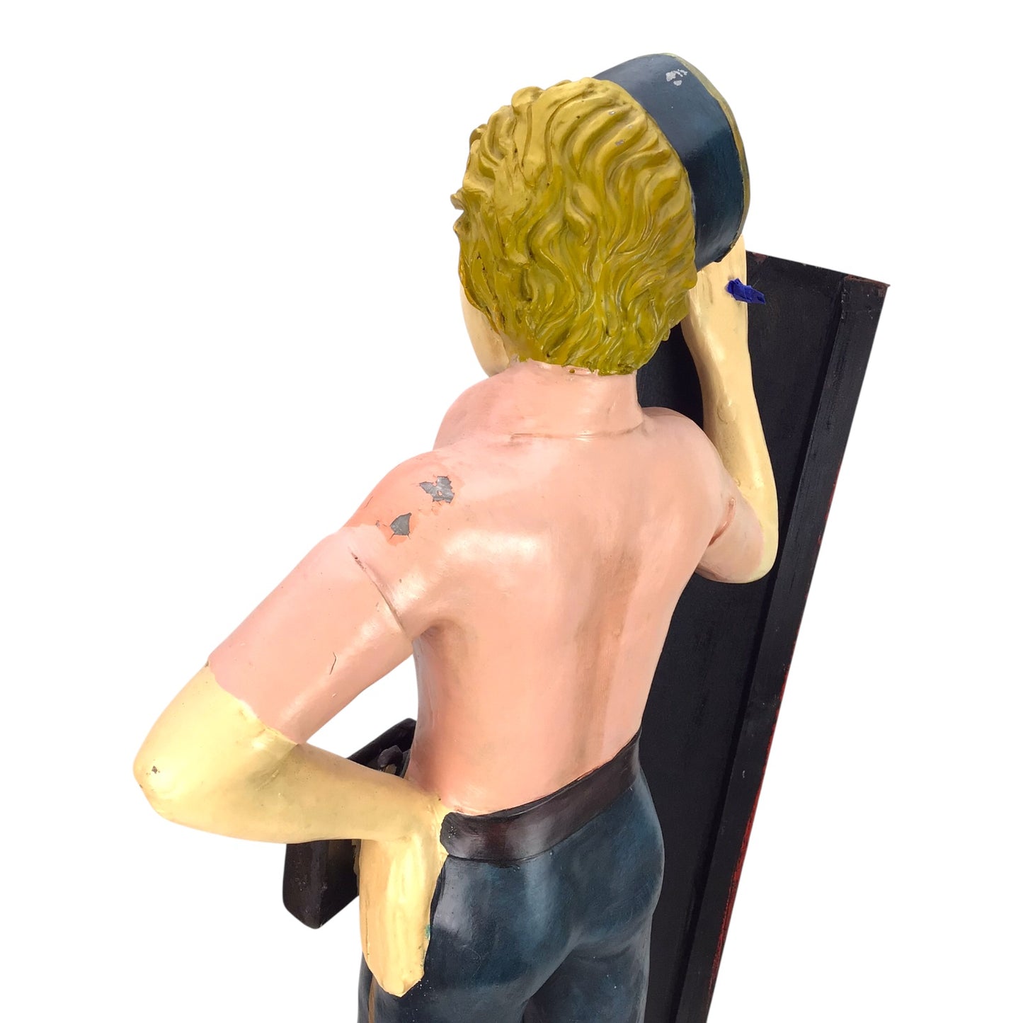 Hand Made Vintage Wooden Car Hop Waitress Menu Holder