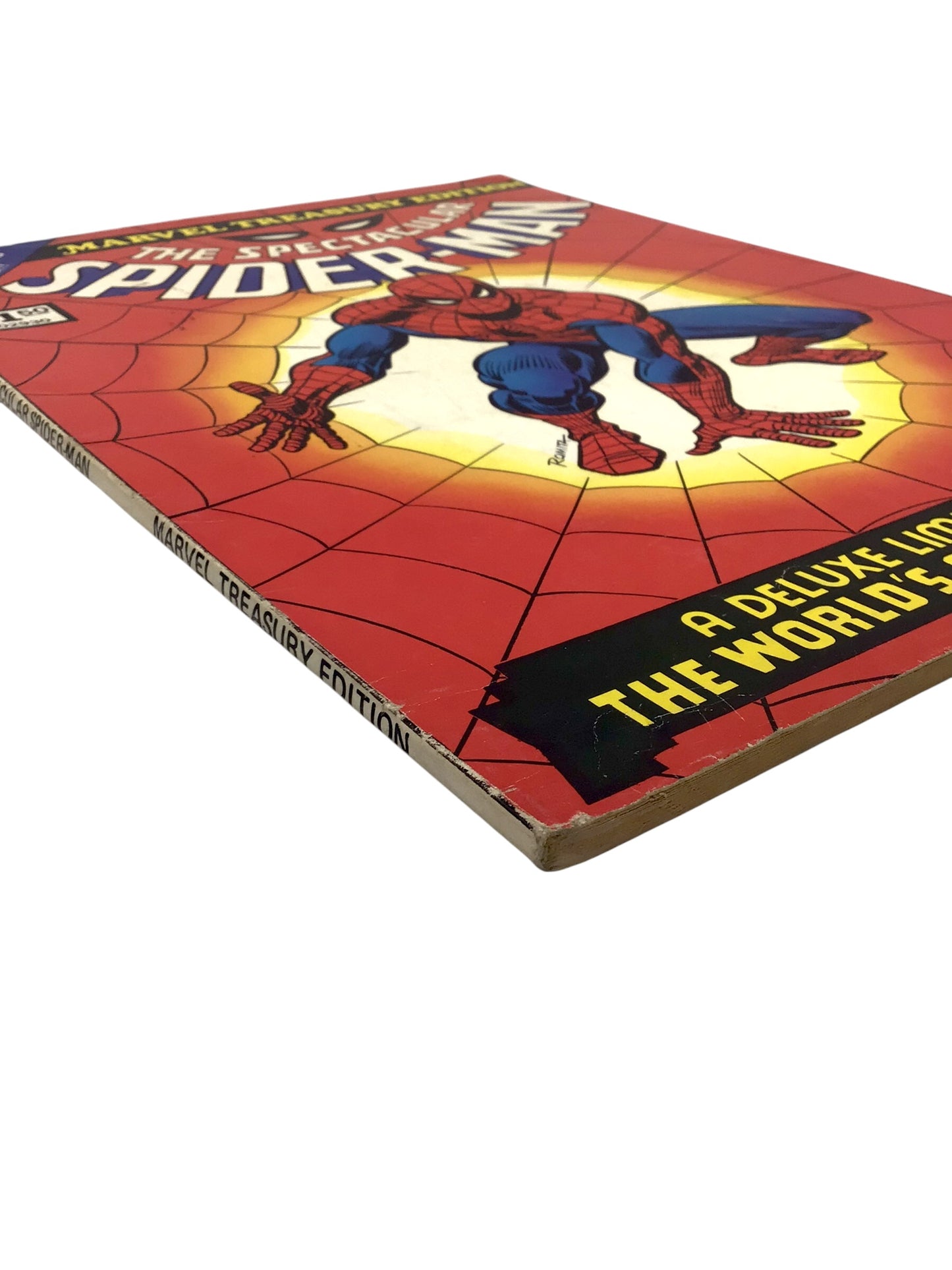 Marvel Treasury Edition #1 The Spectacular Spider-Man (1974) – Spider-Man Special Collector's Issue Comic Book - Very Fine