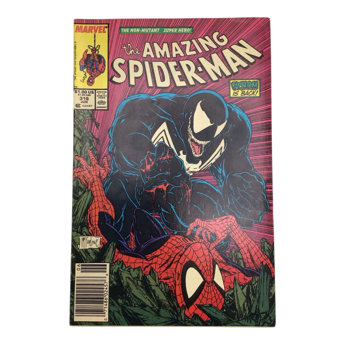 Marvel The Amazing Spider-Man #316 - Venom Is Back!