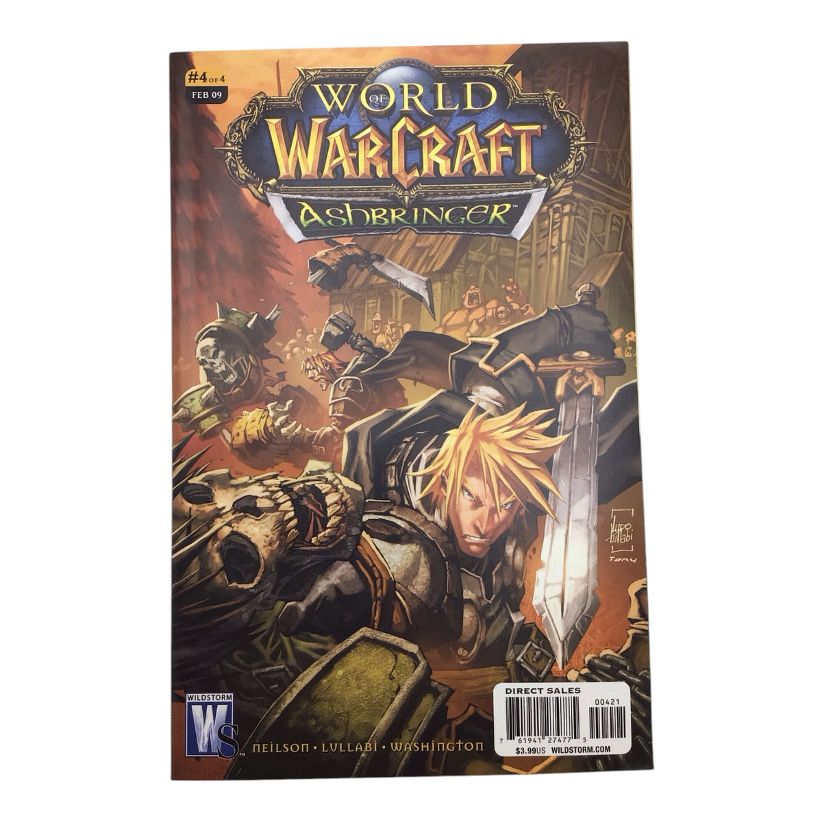 World of Warcraft Ashbringer Comic Book #4