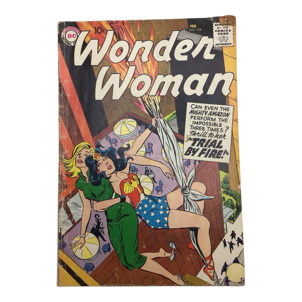 DC Comics Wonder Woman #104 - Trial by Fire