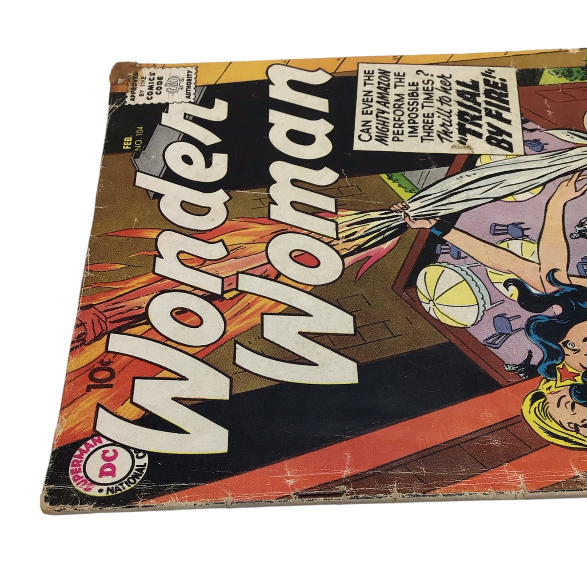 DC Comics Wonder Woman #104 - Trial by Fire